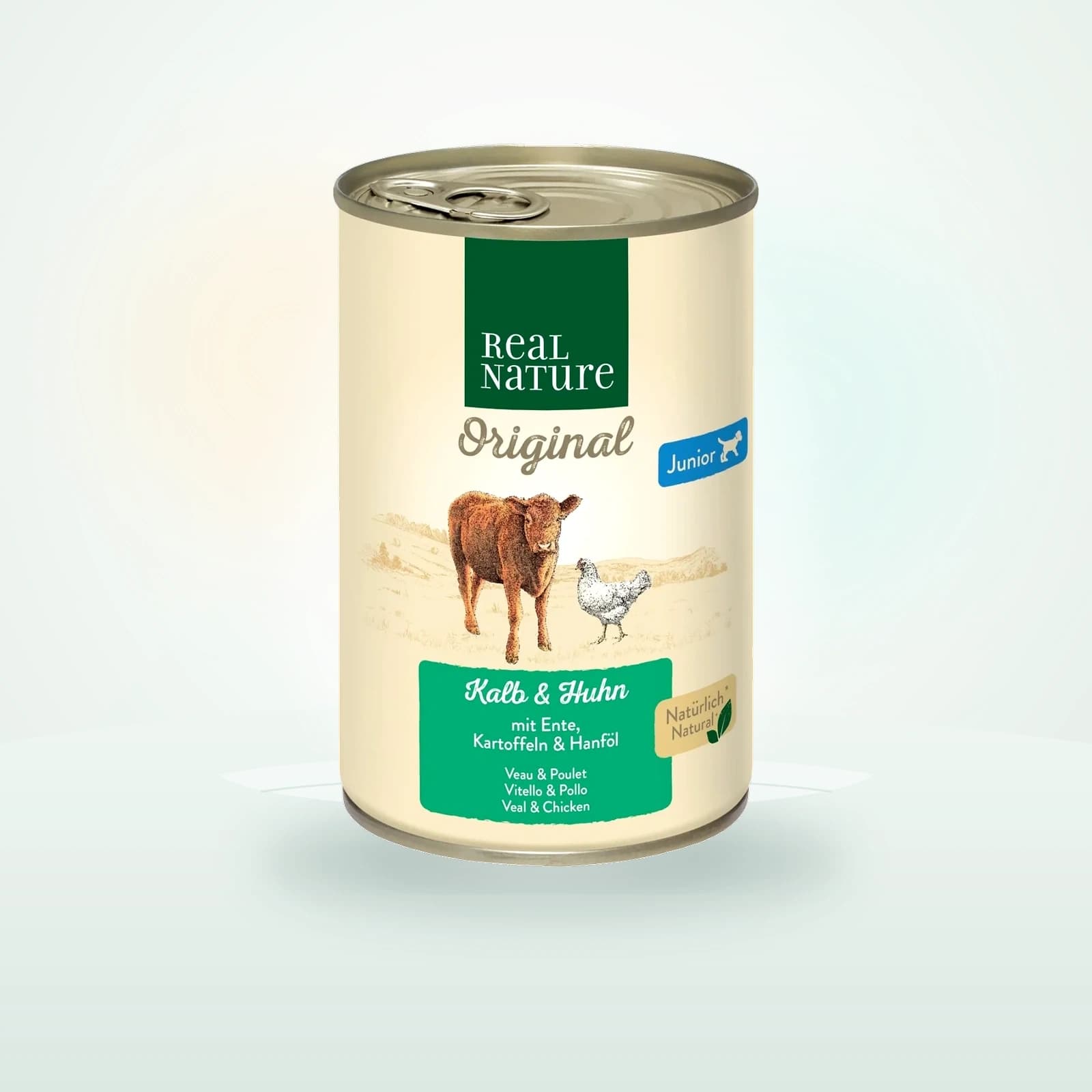 REAL NATURE Original Junior Kalb und Huhn