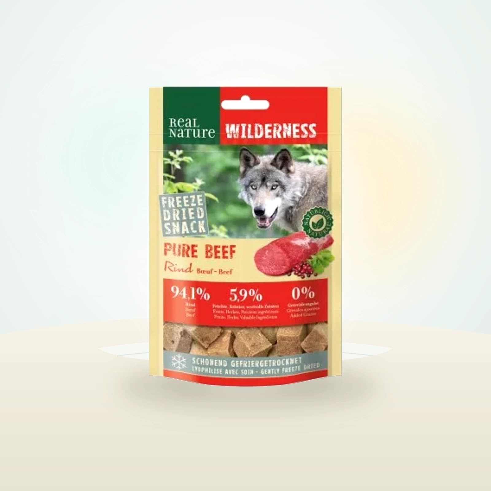 Real Nature WILDERNESS Pure Snack Bœuf