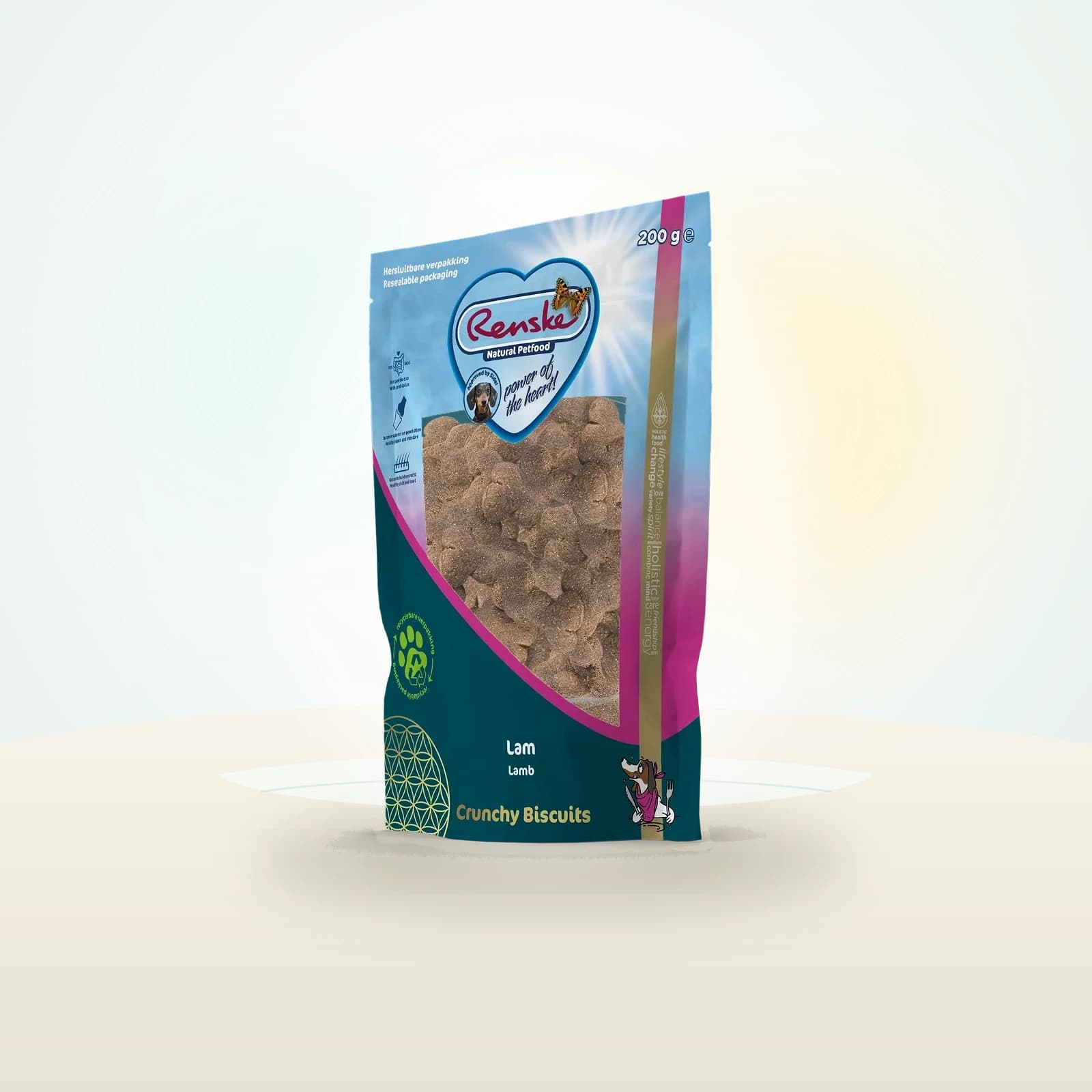 Renske Healthy Treats Cruncy Lamb Reward Biscuits