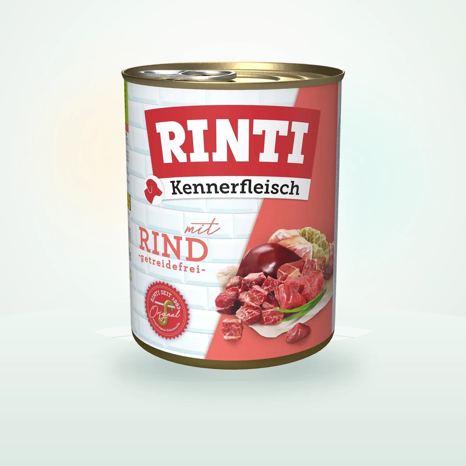 Rinti Kennerfleisch Nassfutter Hund, Adult, Dose, Rind