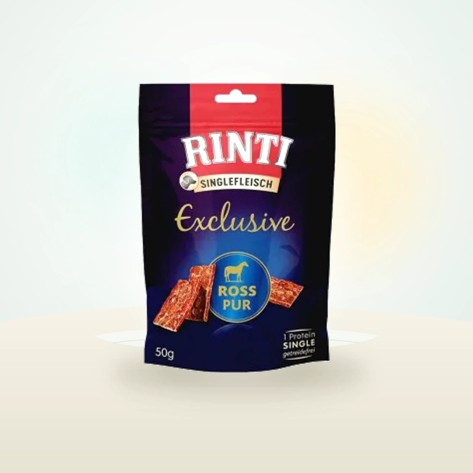 Rinti Singlefleisch Exclusive Snack Pur Ross