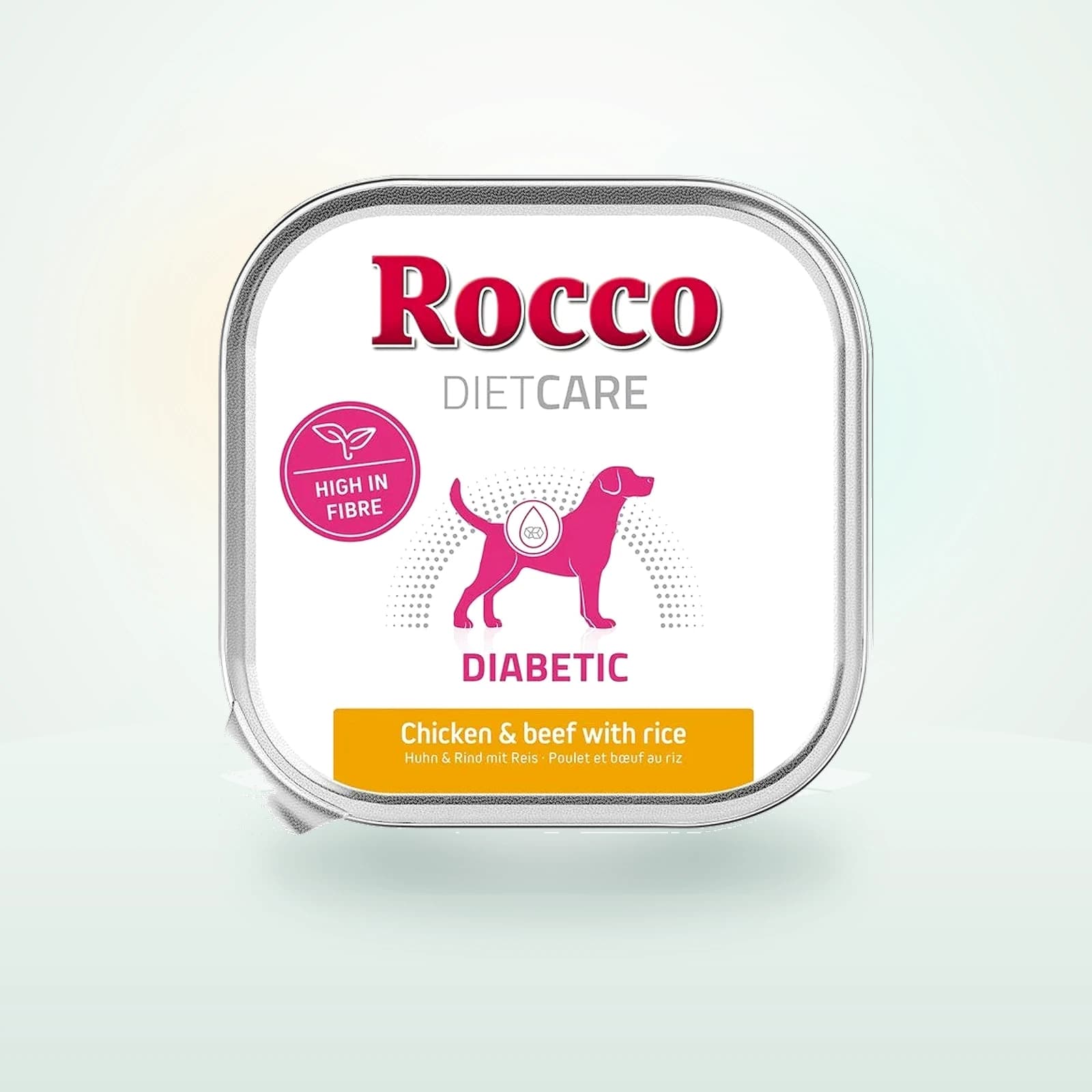 Rocco Diet Care Diabetic poulet, bœuf, riz