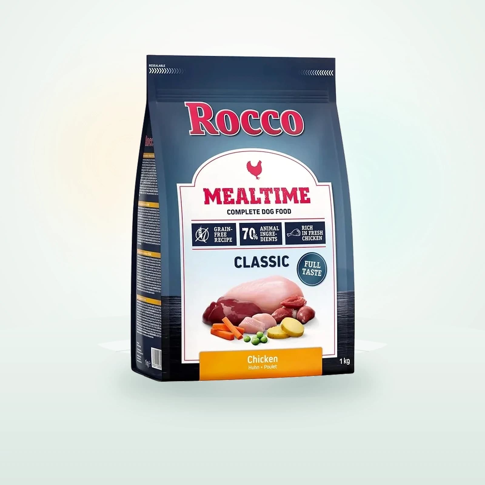 Rocco Mealtime - ricco di Pollo fresco Crocchette cane