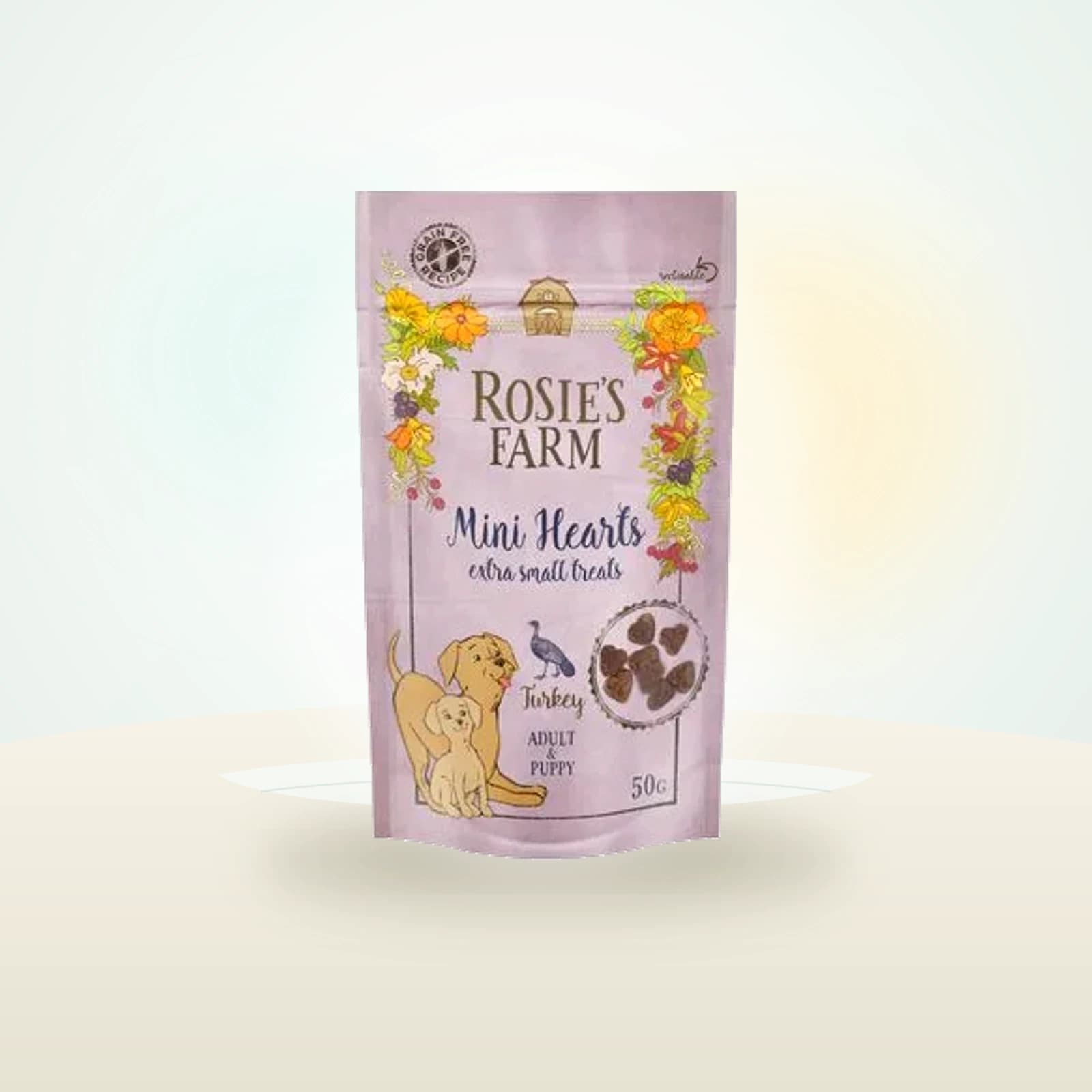 Rosie's Farm Puppy Mini cœurs dinde