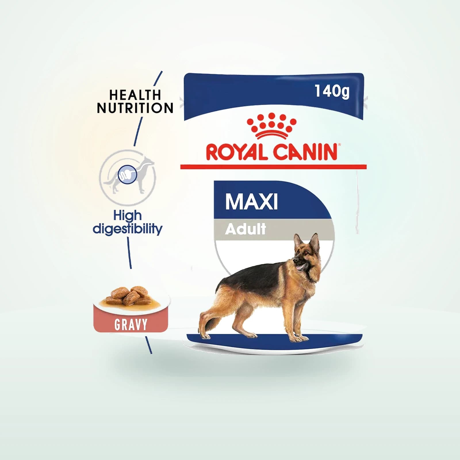Royal Canin Maxi Adult in Gravy Pouch