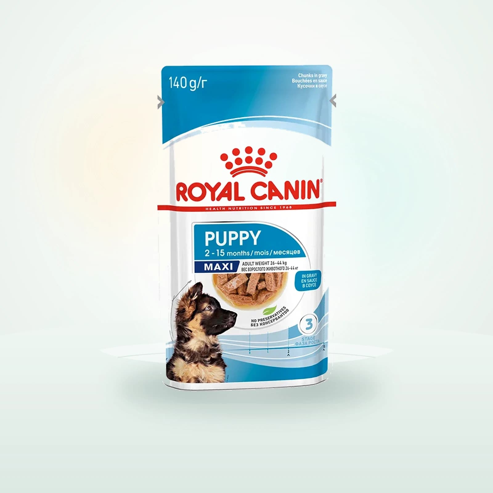 Royal Canin Maxi Puppy Wet Dog Food Chunks In Gravy
