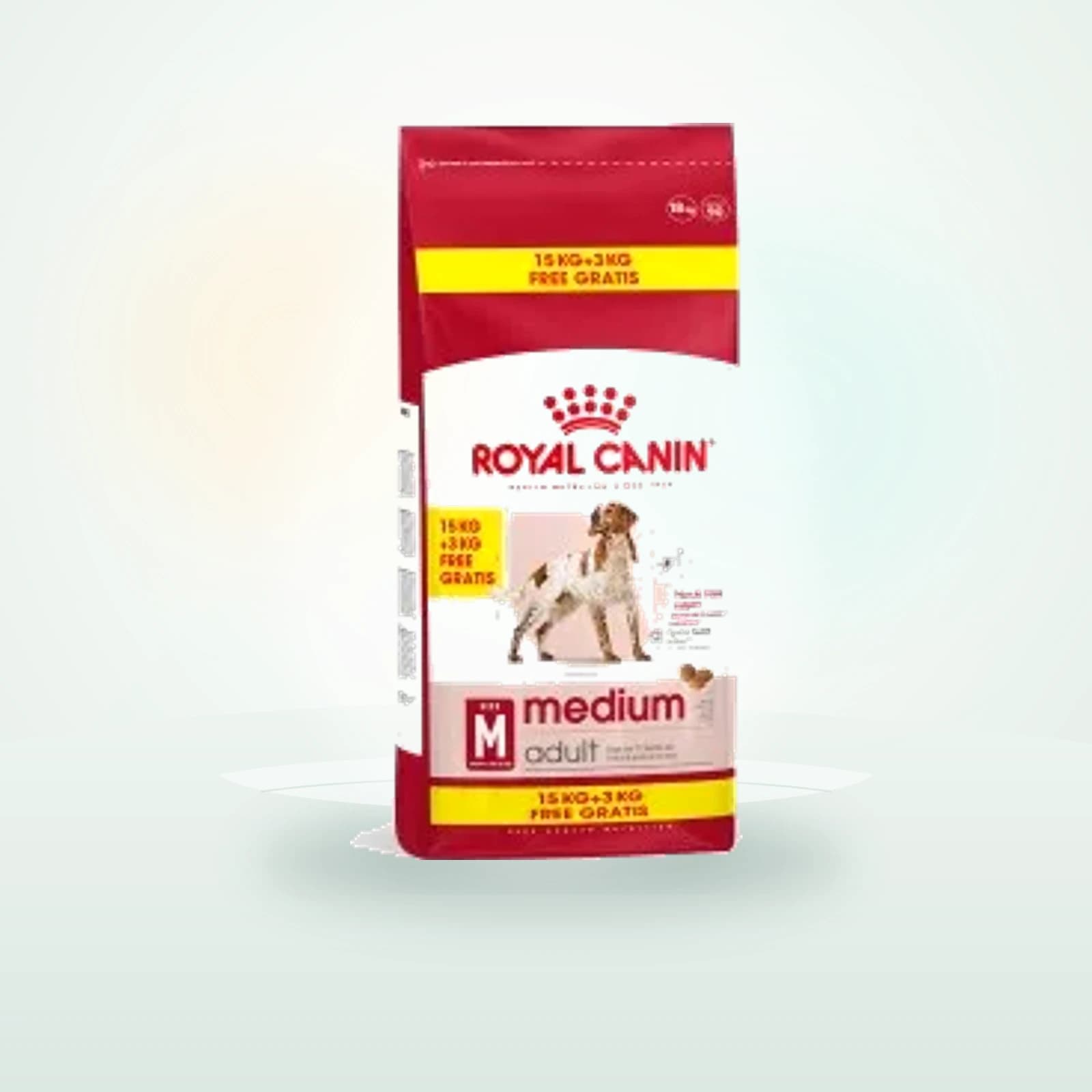 Royal Canin Medium Adulte Croquettes Chien 15+ gratuite