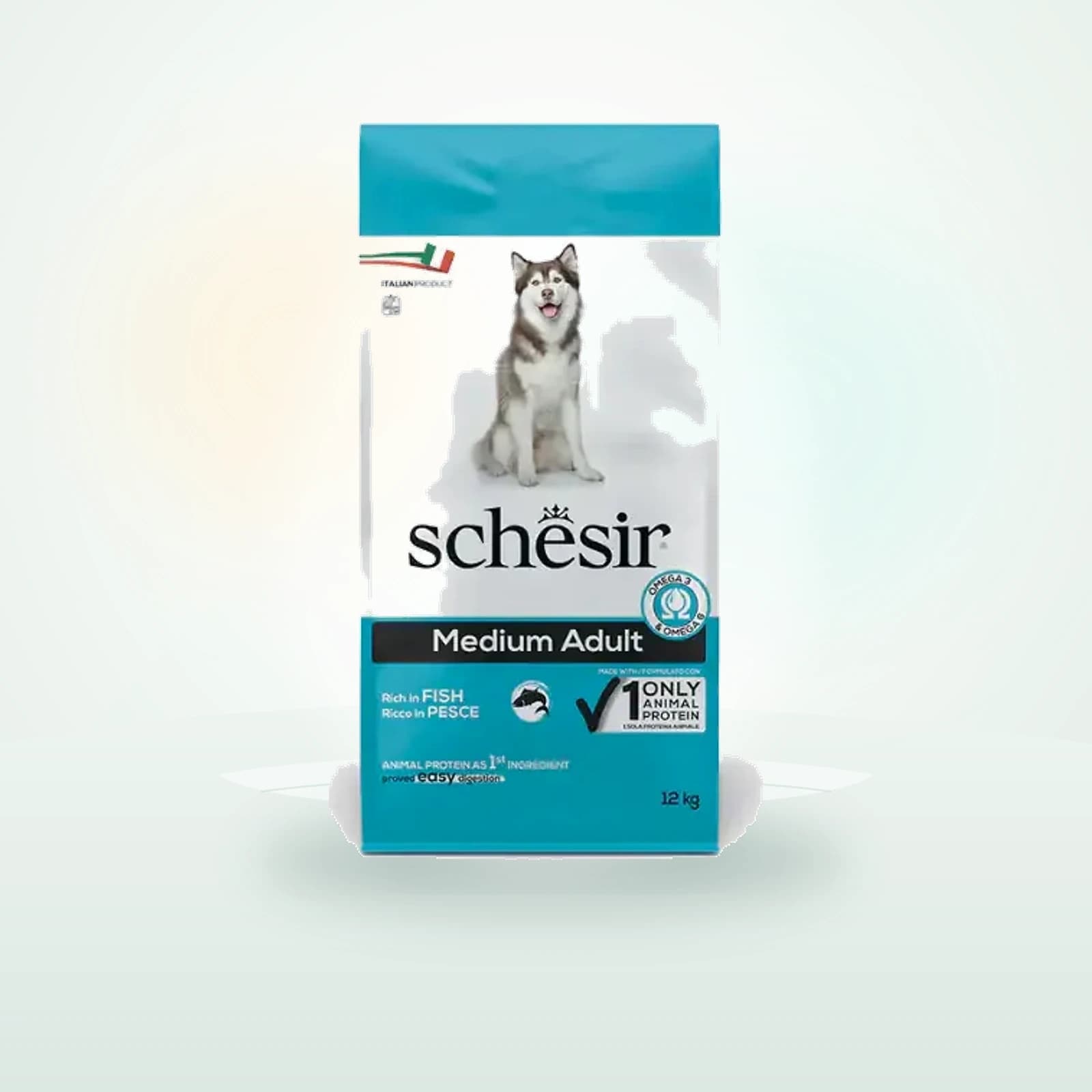 Schesir Dog Adult Medium Maintenance Pesce