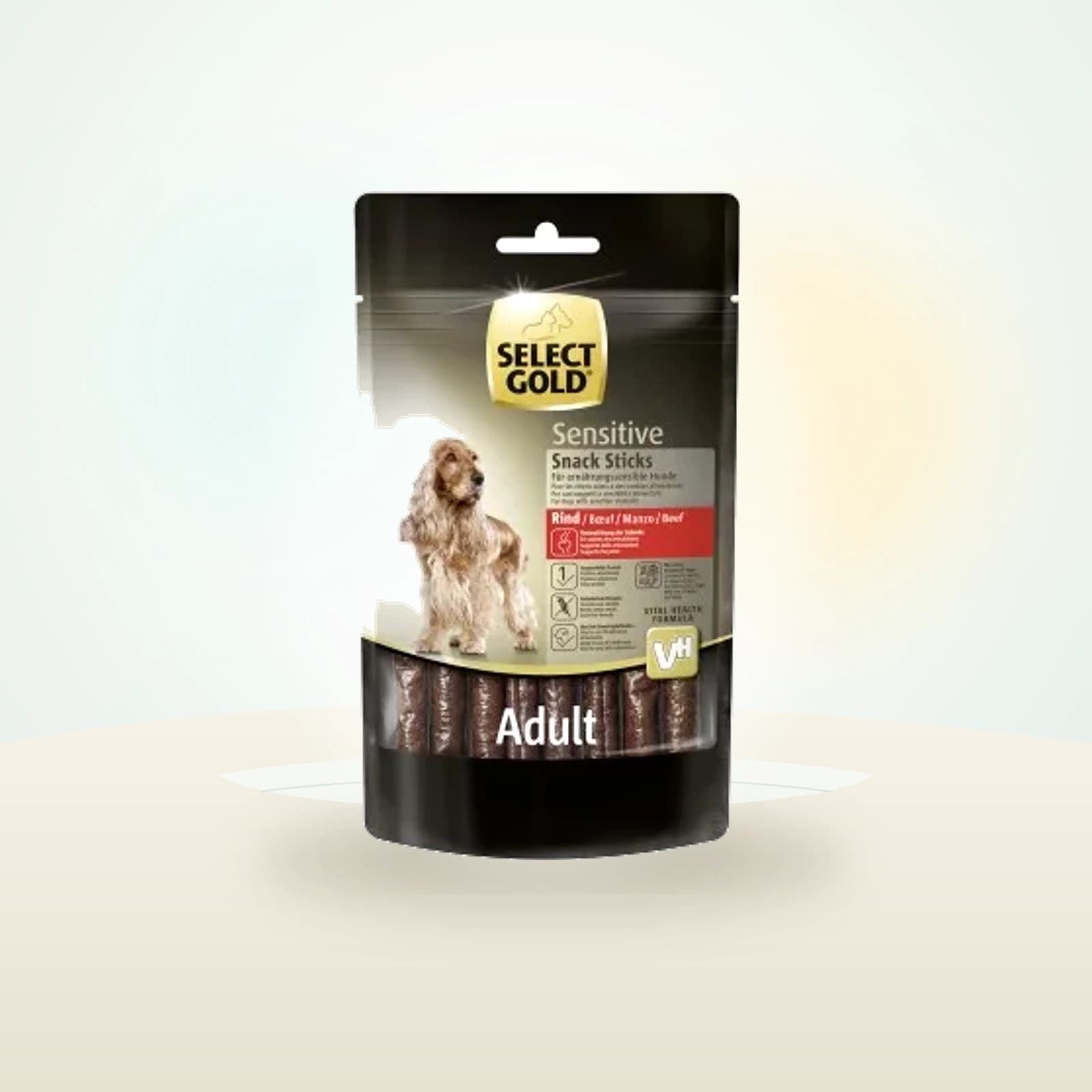 select gold Sensitive Snack Sticks Rind