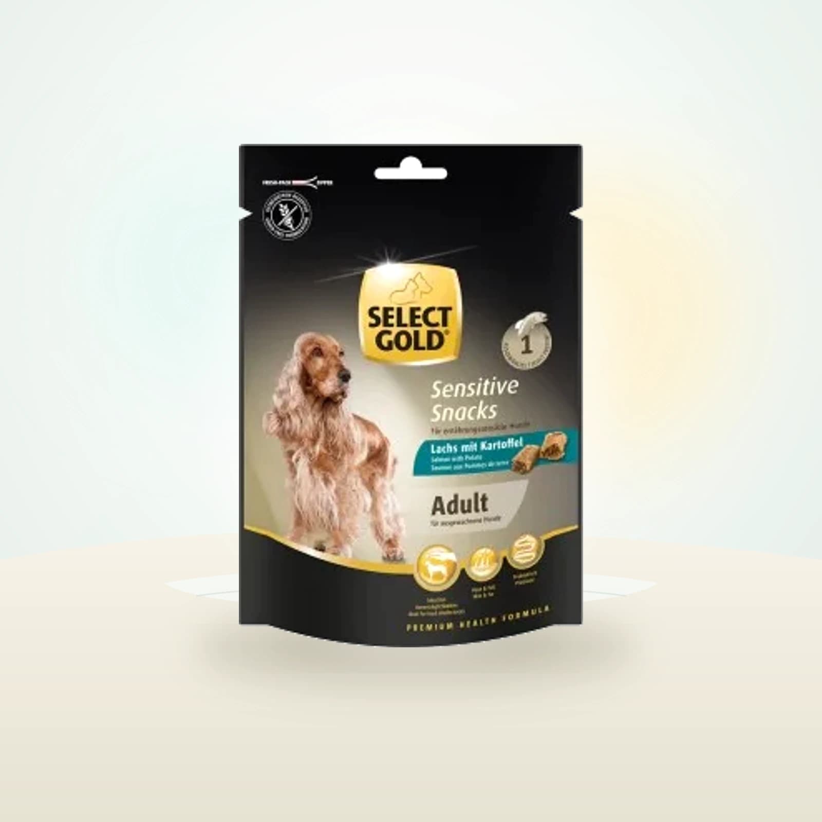 select gold Sensitive Snacks Saumon aux Pommes de terre