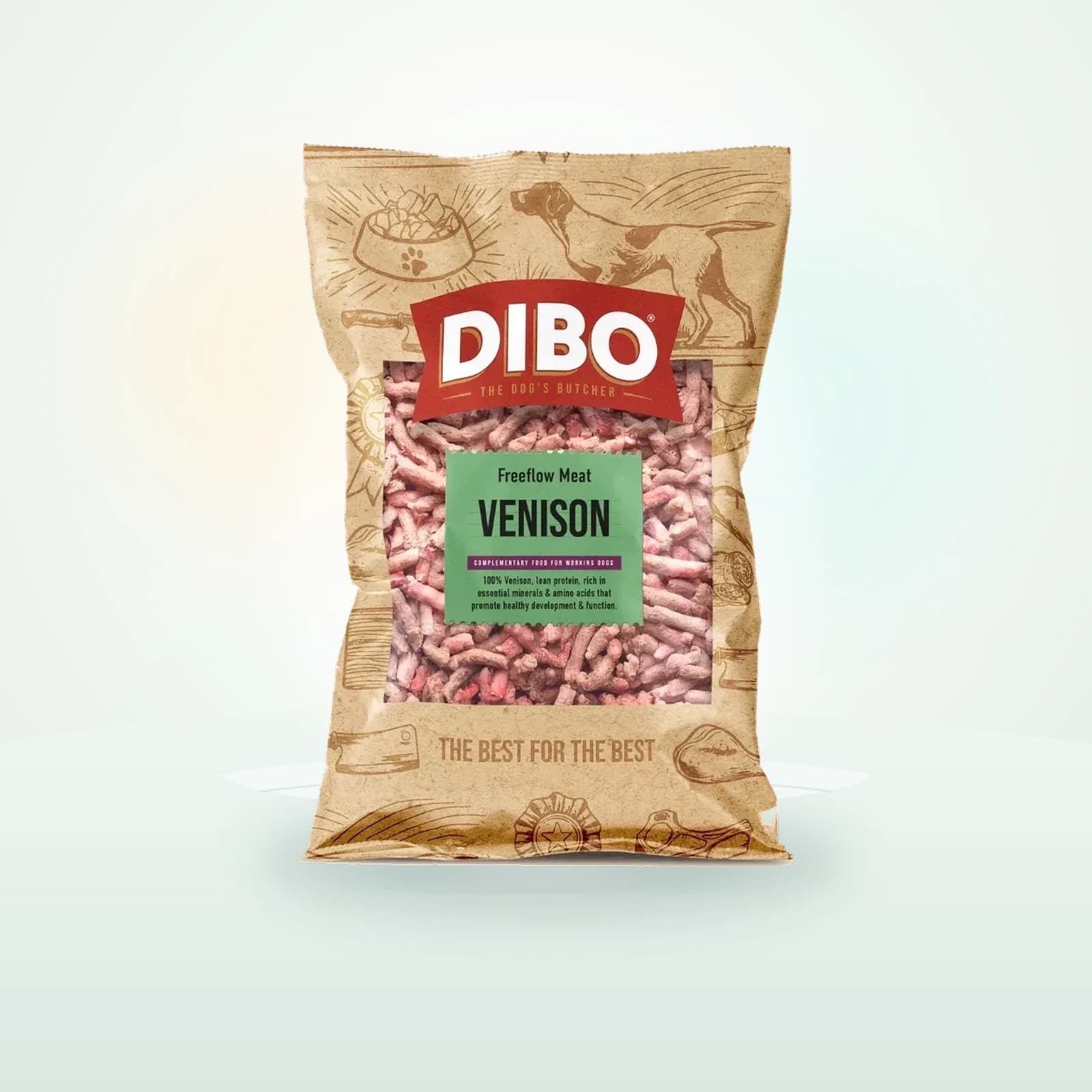THE DOGS BUTCHER B2C DIBO Free Flow Mince Venison 10