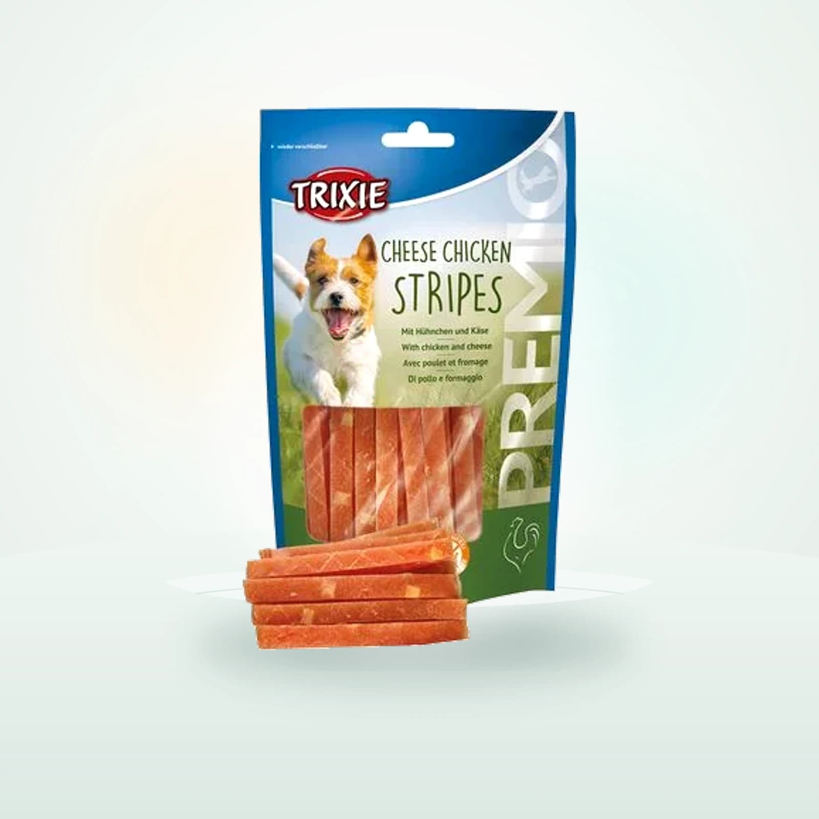 TRIXIE PREMIO Strips with Chicken and Cheese