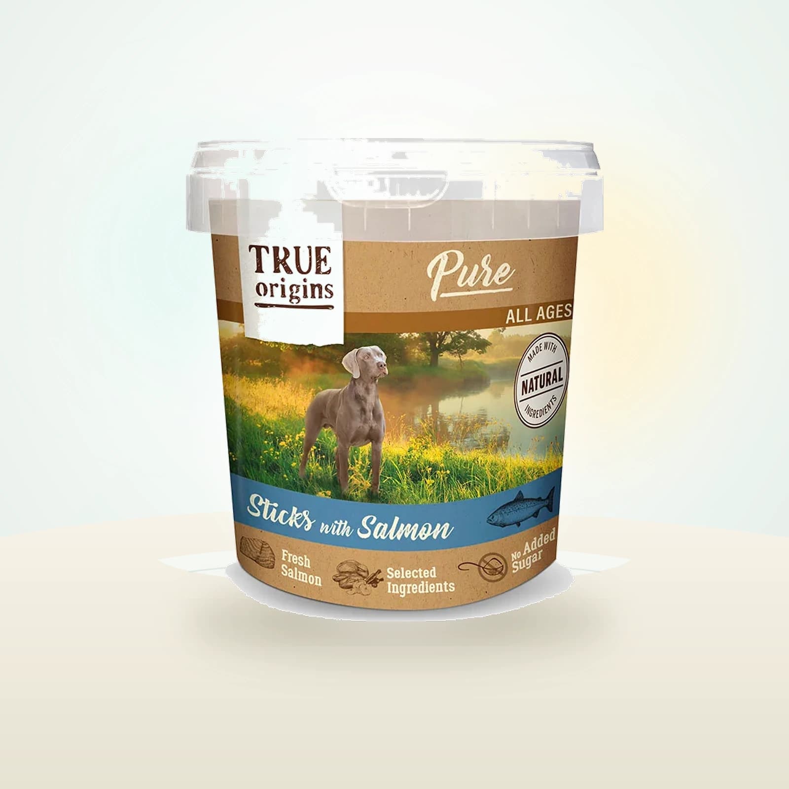 True Origins Pure Palitos Salmón