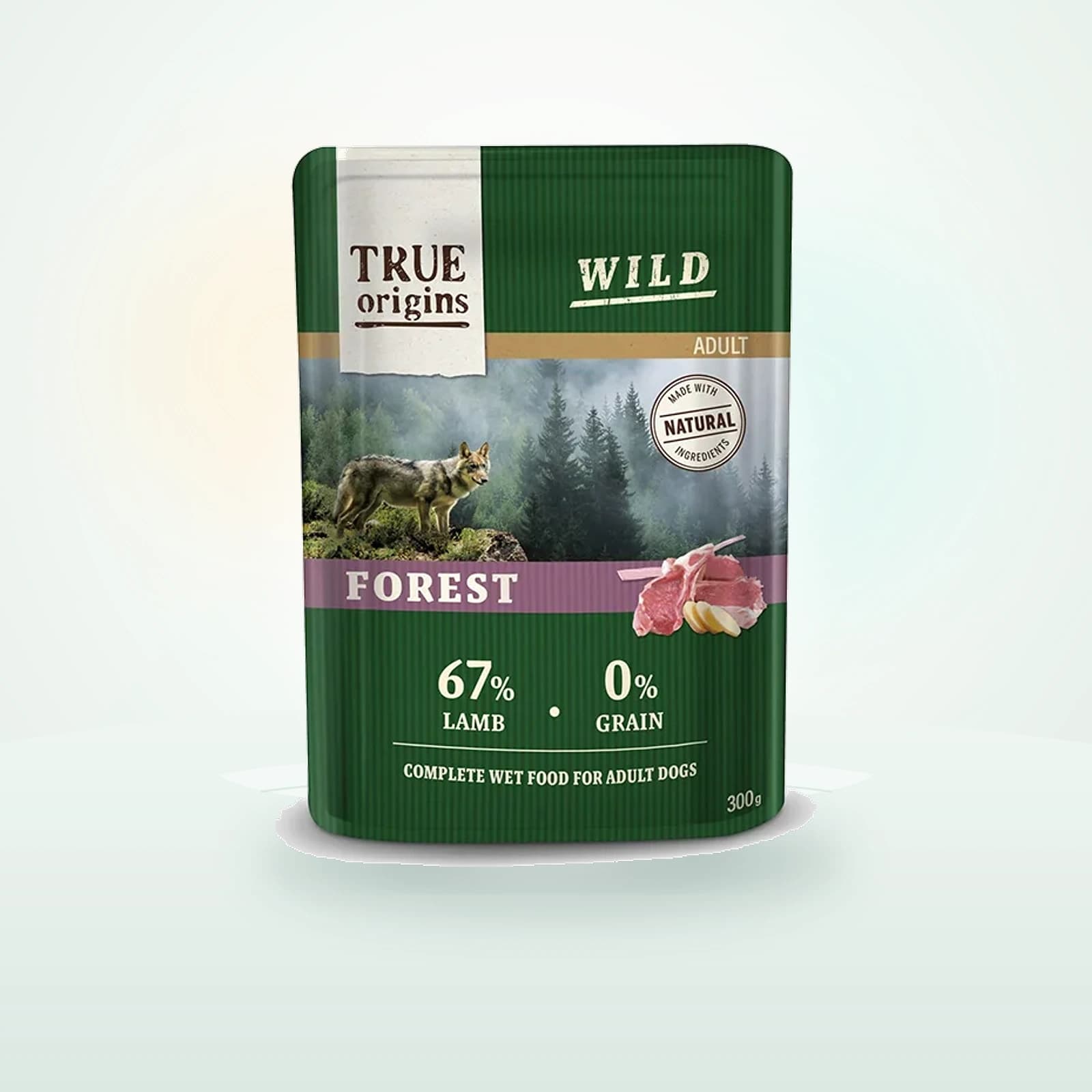True Origins Wild Forest Cordero sobre