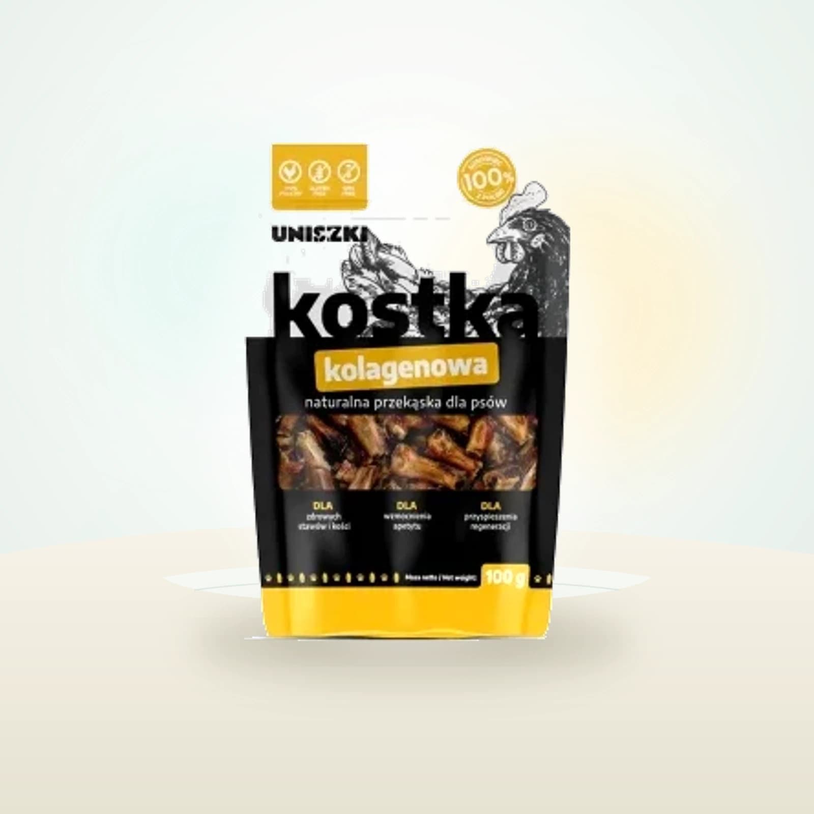 UNISZKI Kostka kolagenowa Mono