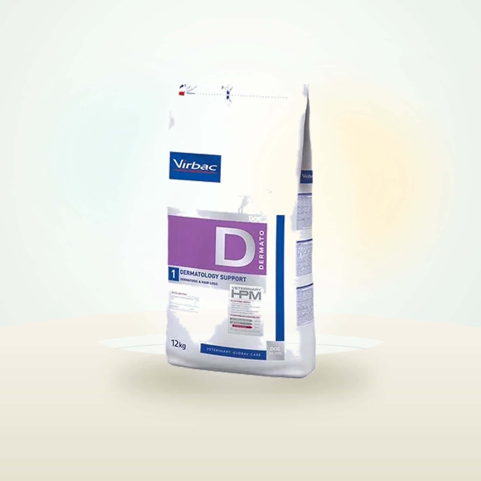 Virbac Veterinary HPM Dog Dermatology Support D1