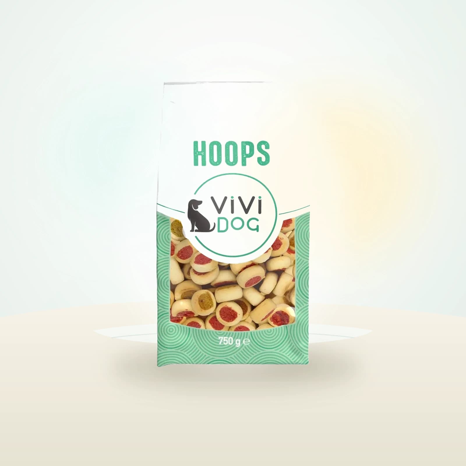 Vivi Dog Biscotti Ripieni Cane Hoops