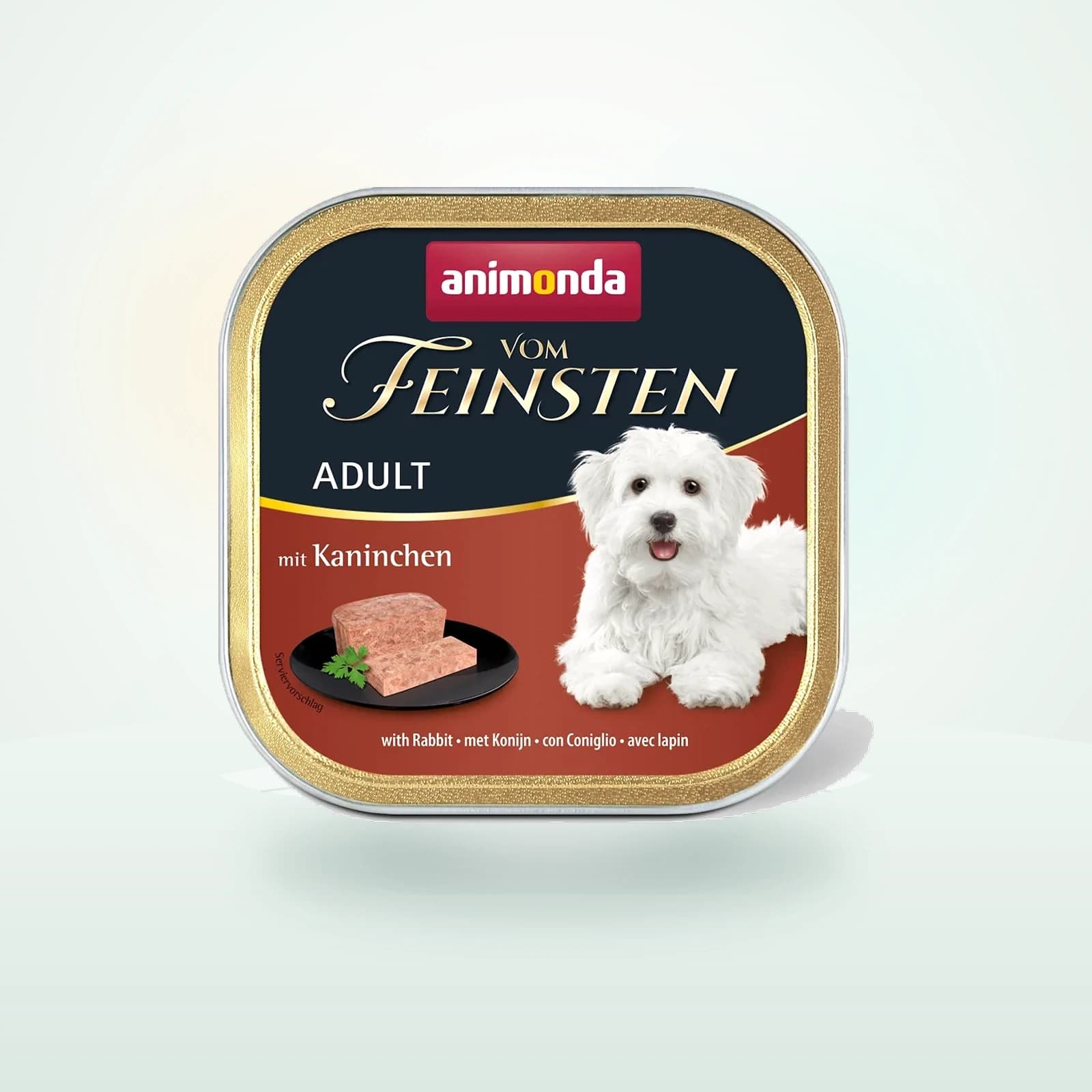 VOM FEINSTEN Adult mit Kaninchen