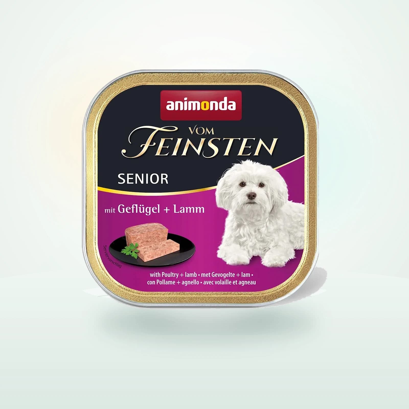 VOM FEINSTEN Senior mit Geflügel + Lamm