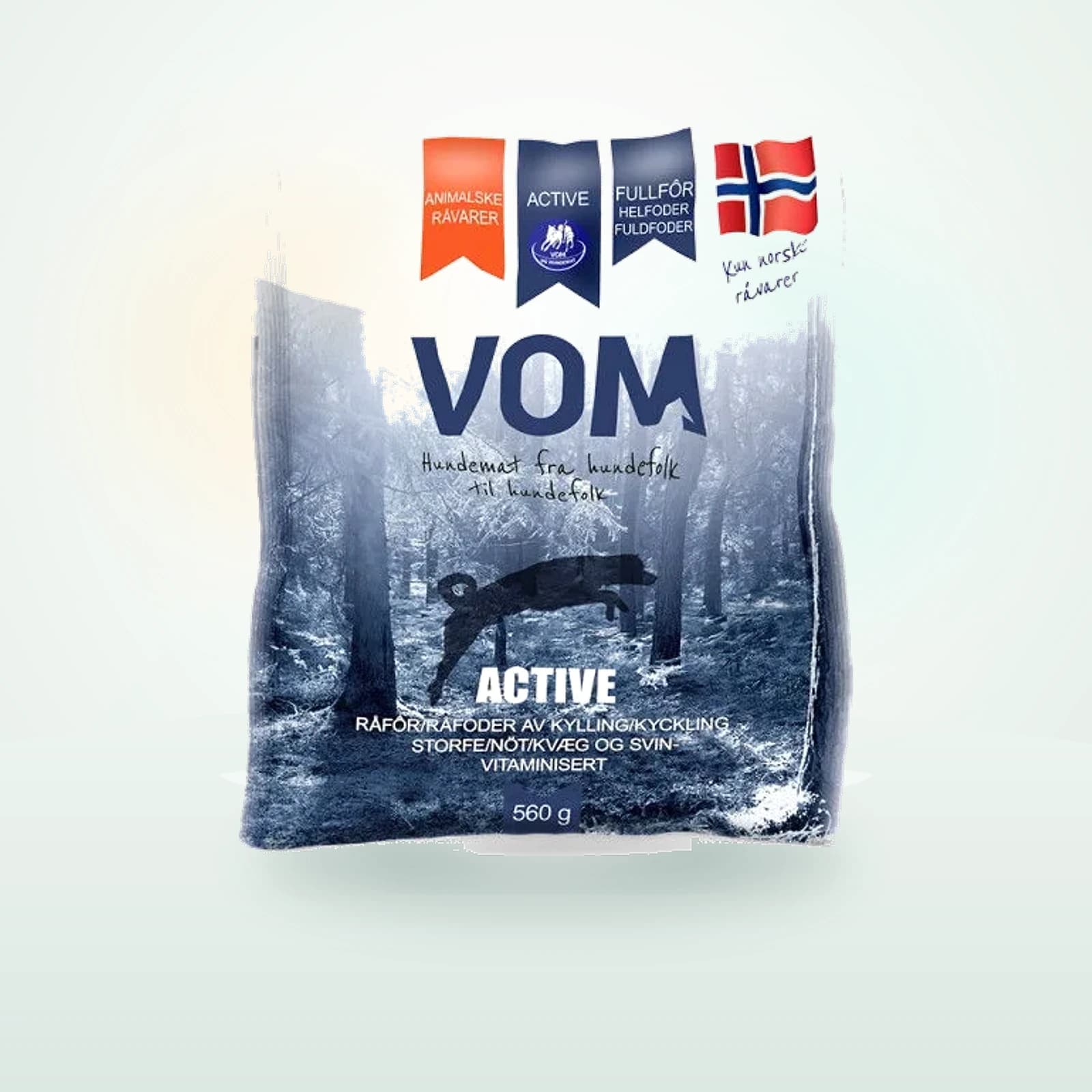 Vom og Hundemat Active Helfoder Köttbullar