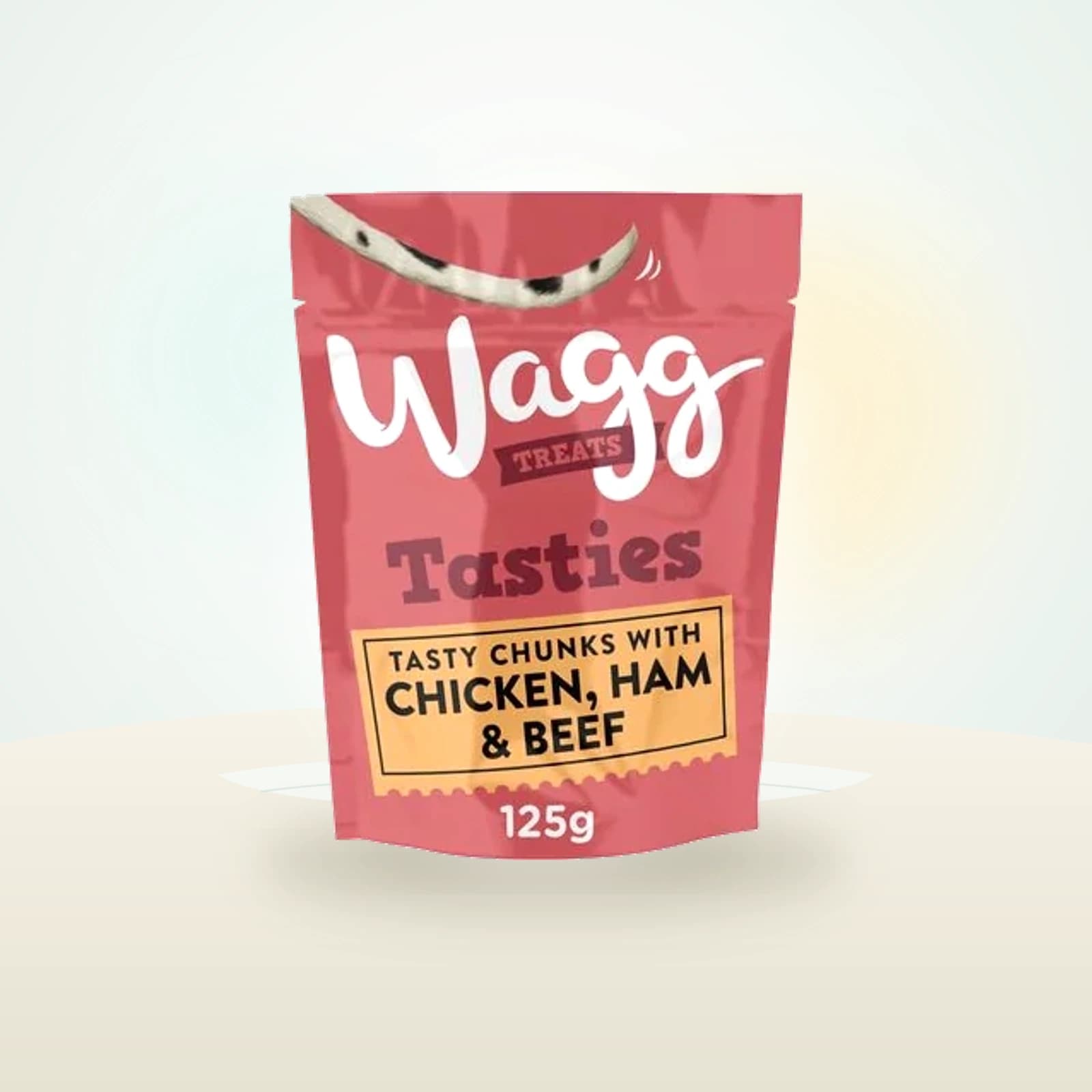 Wagg Tasties Tasty Chunks with Chicken, Ham & Beef