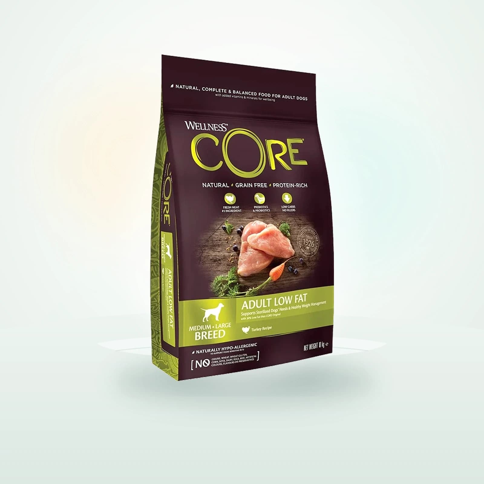 Wellness CORE Adult Medium/Large Healthy Pavo Low Fat