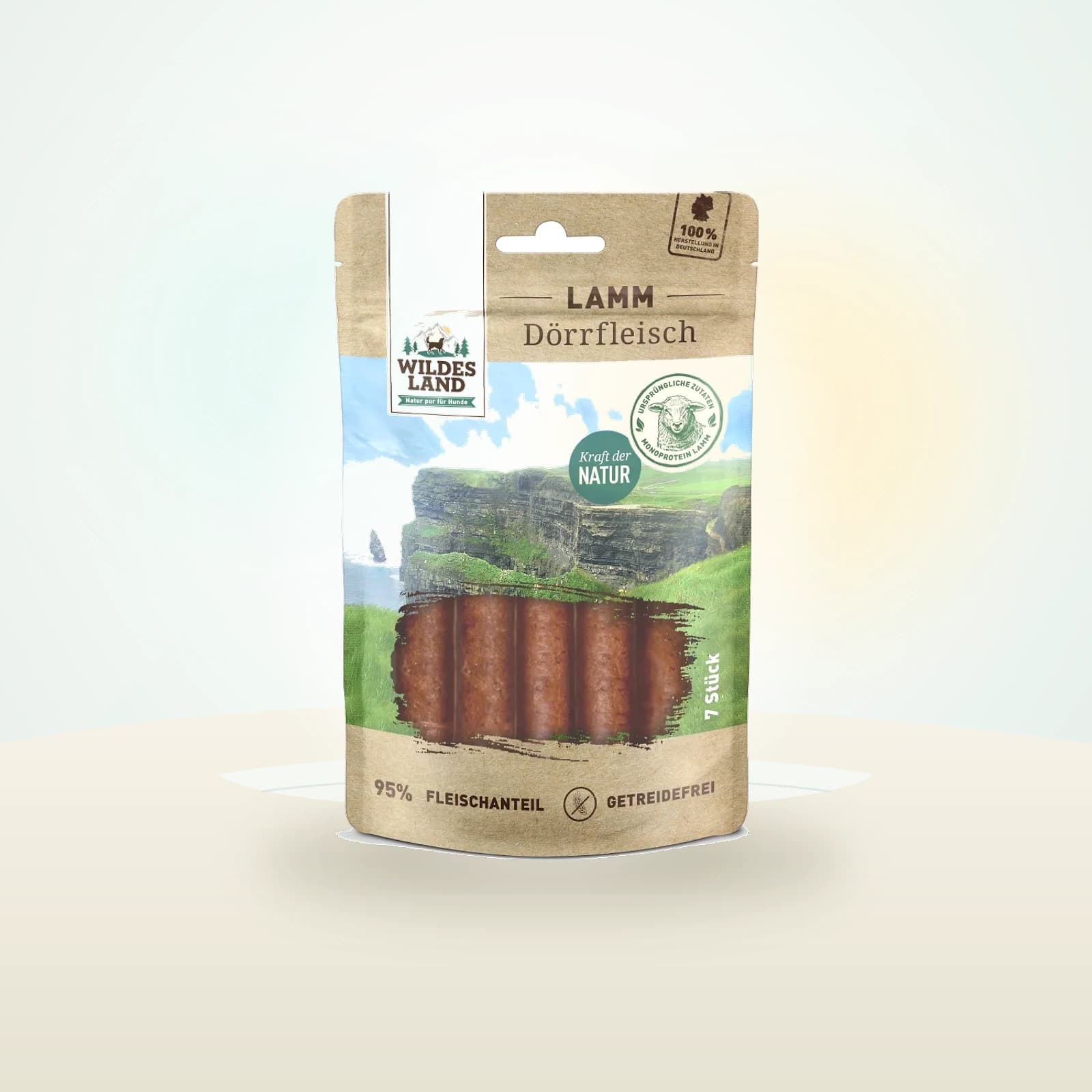 Wildes Land Dörrfleisch Lamm