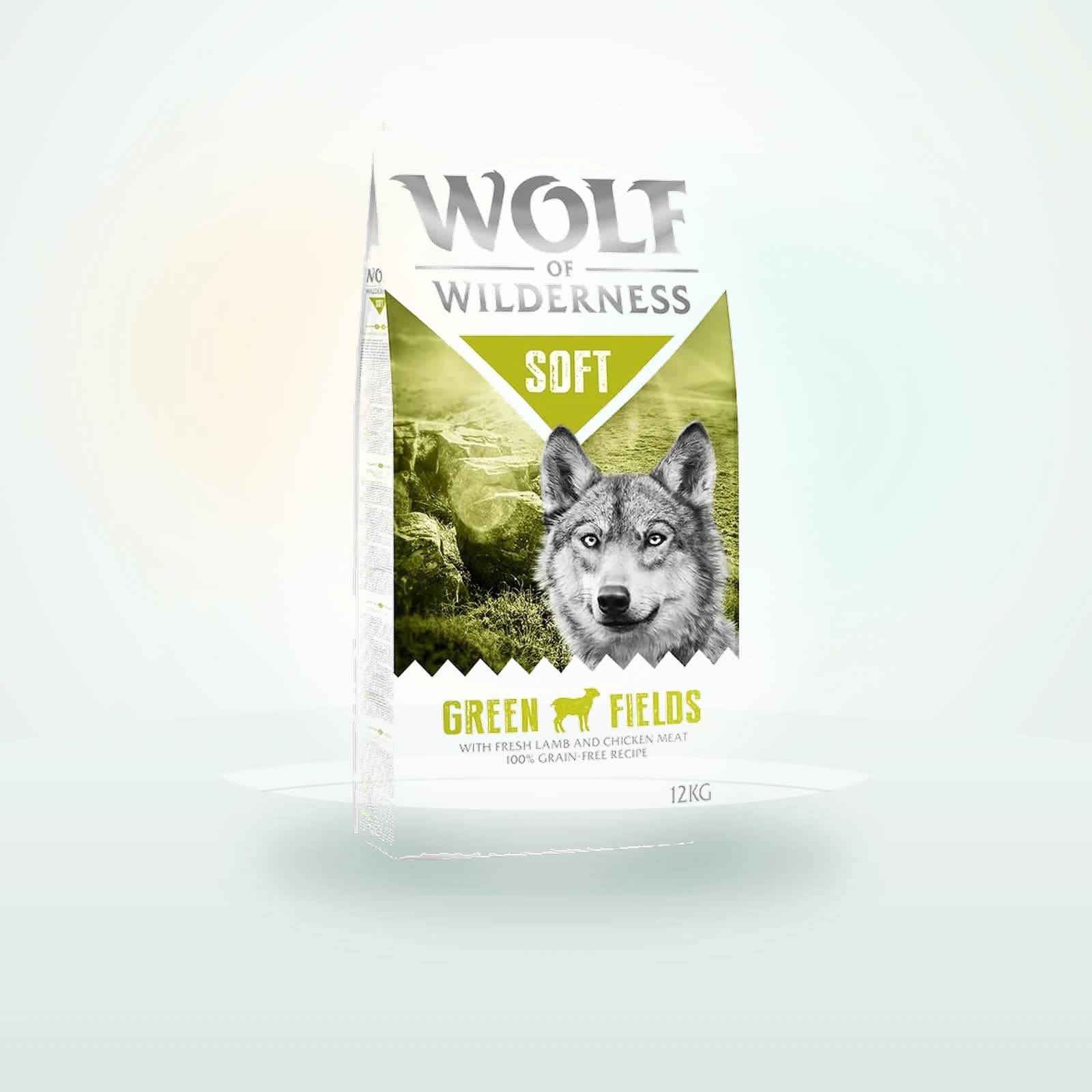 Wolf of Wilderness Adulte "Soft Green Fields", agneau