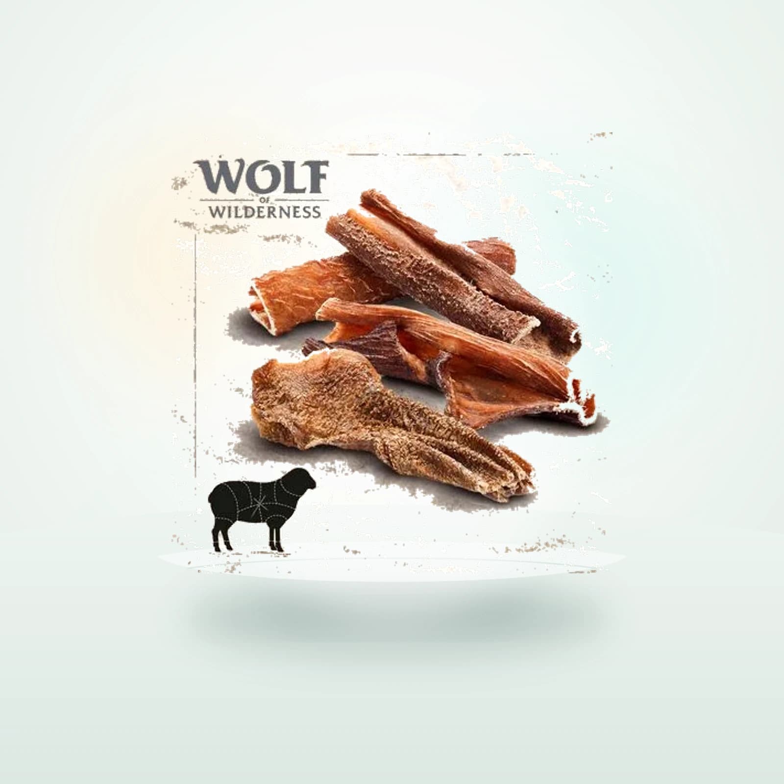 Wolf of Wilderness Green Fields Panza de cordero