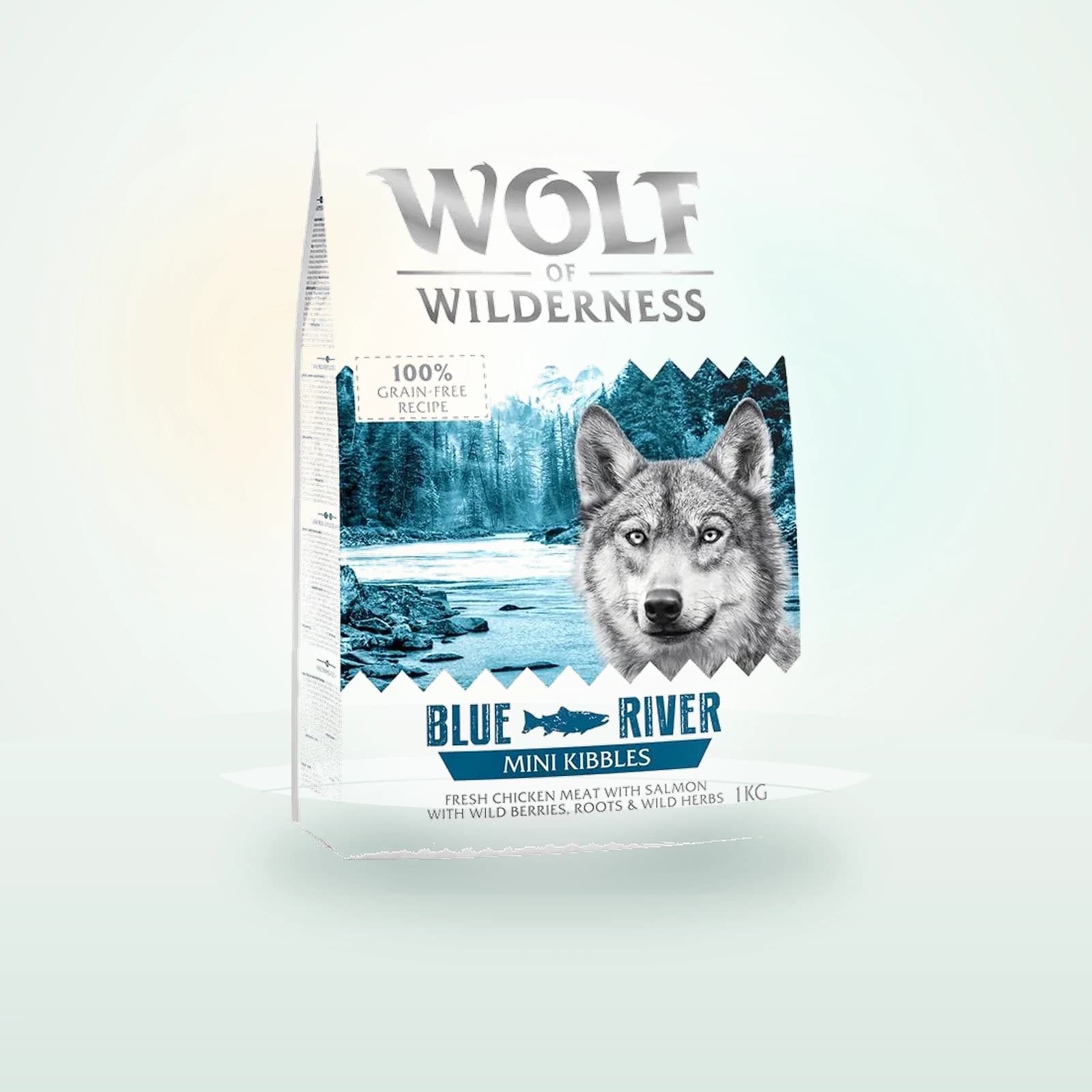 Wolf of Wilderness Mini Blue River - Salmon
