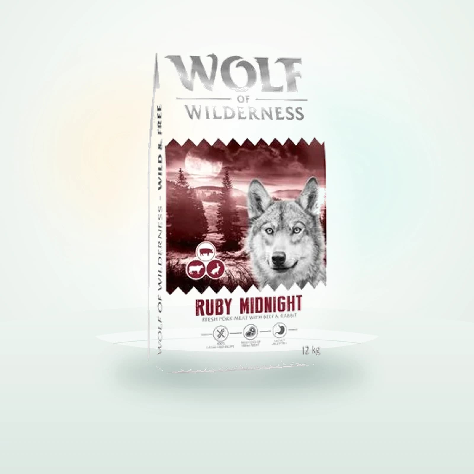 Wolf of Wilderness Ruby Midnight Beef & Rabbit - Grain-Free
