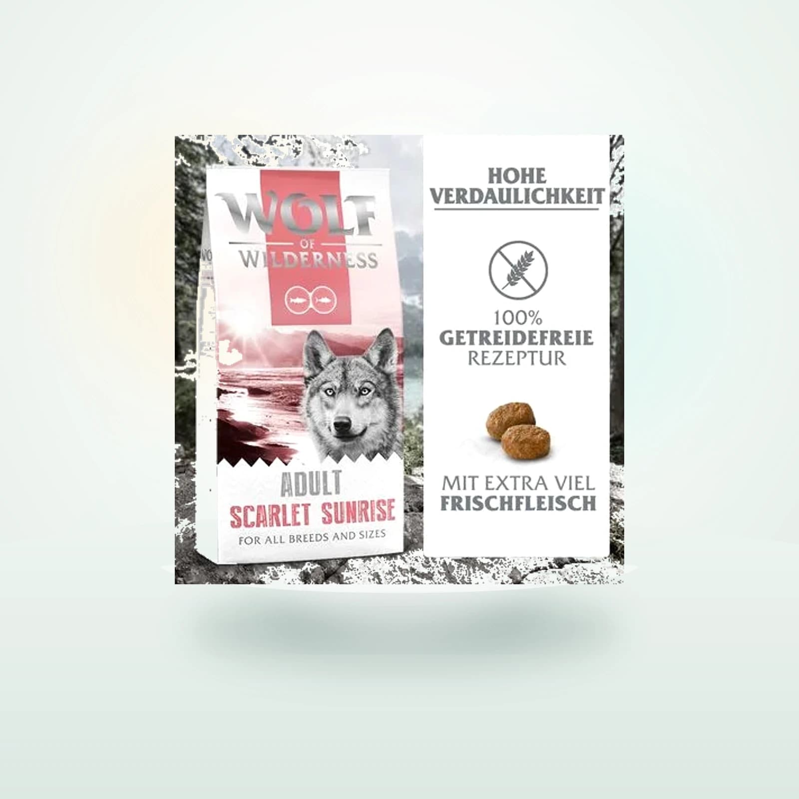 Wolf of Wilderness Scarlet Sunrise Lachs & Thunfisch