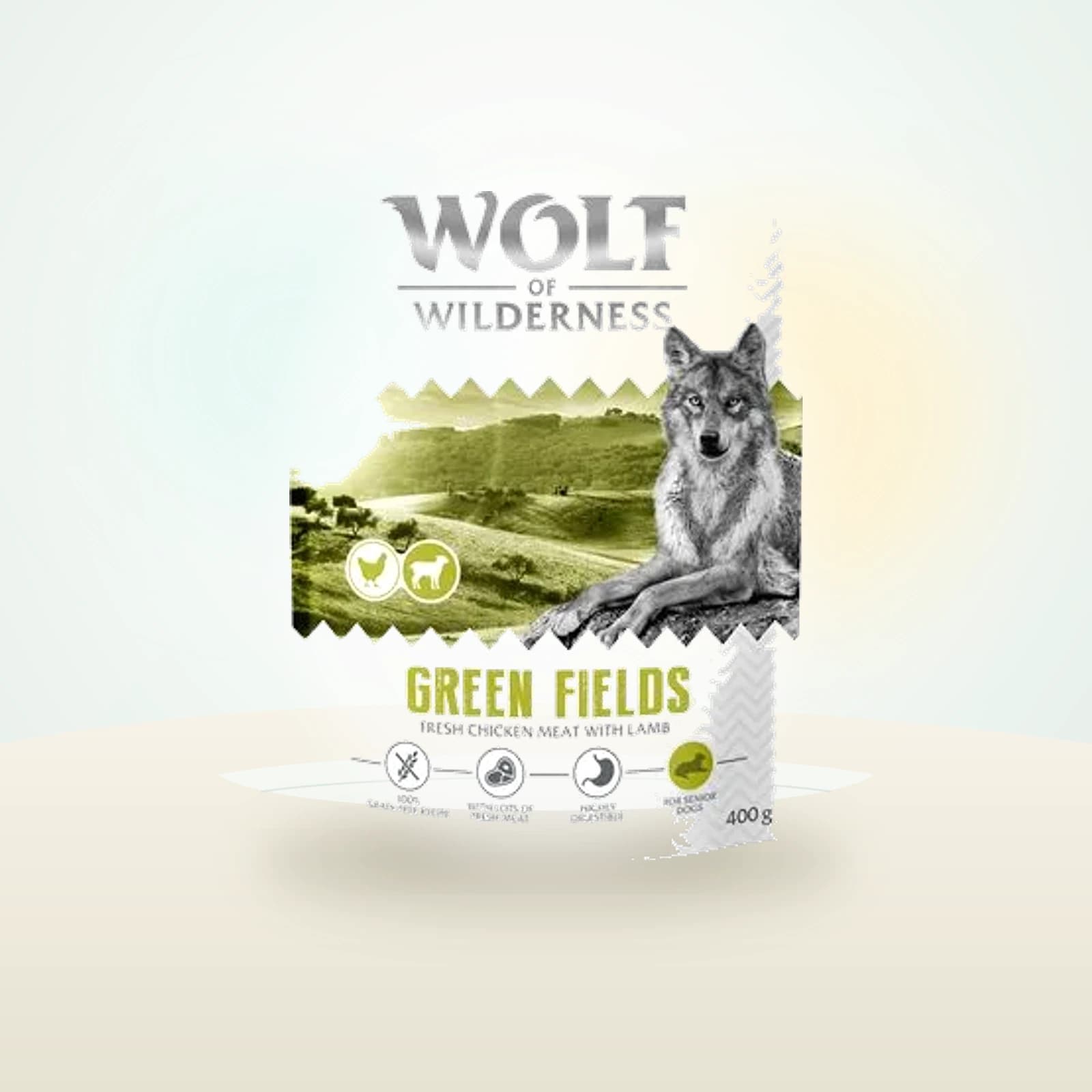 Wolf of Wilderness Senior Green Fields Lam