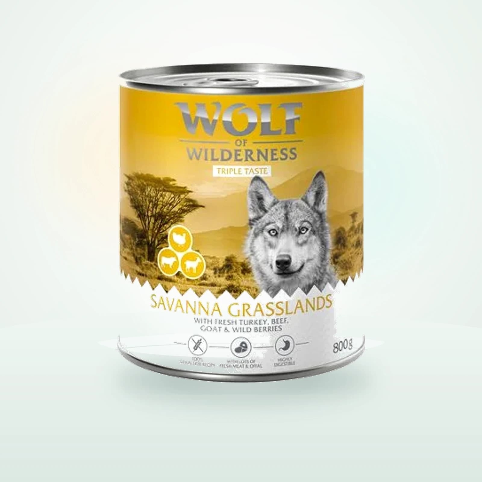 Wolf of Wilderness Triple Taste