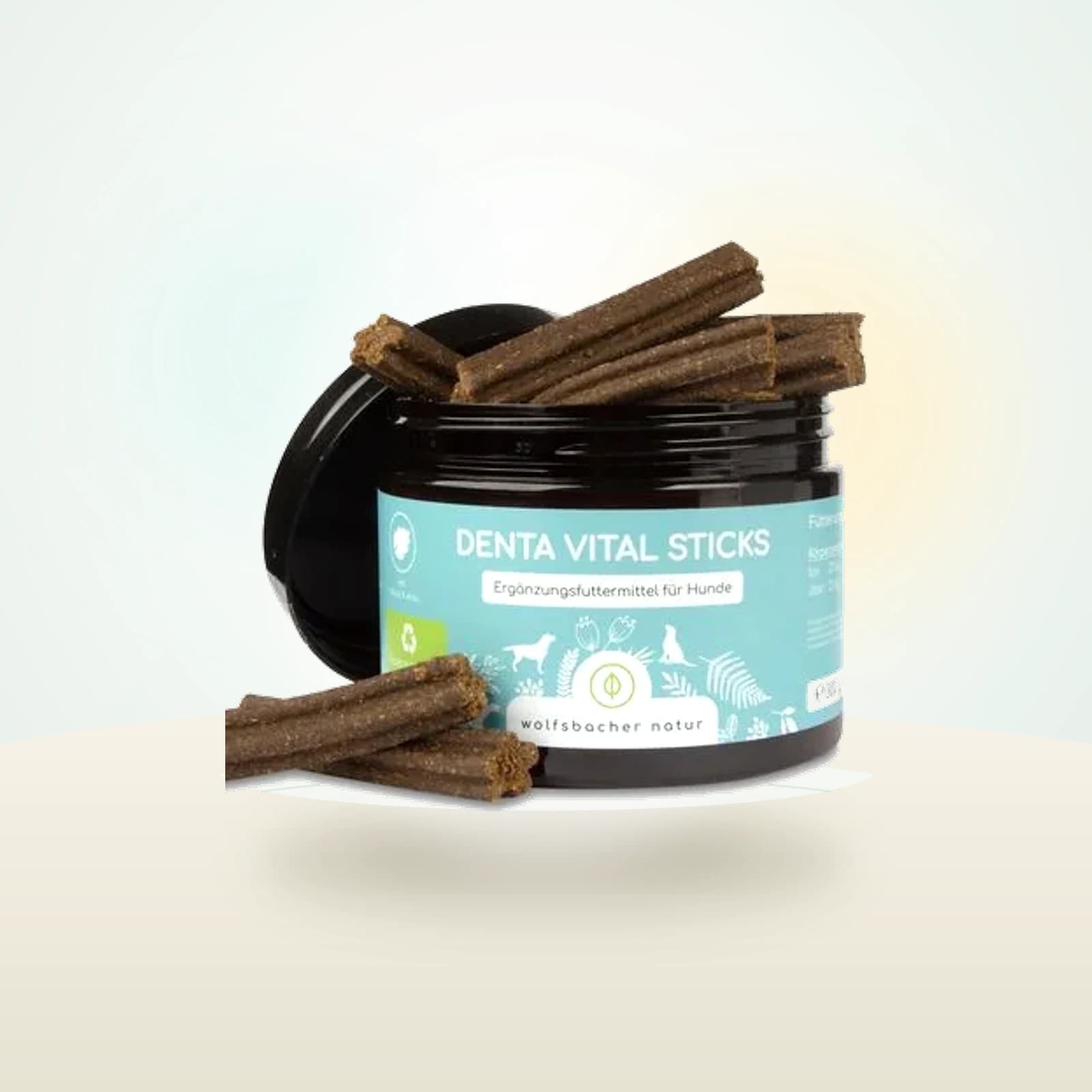Wolfsbacher Natur e Denta Vital Sticks para perros
