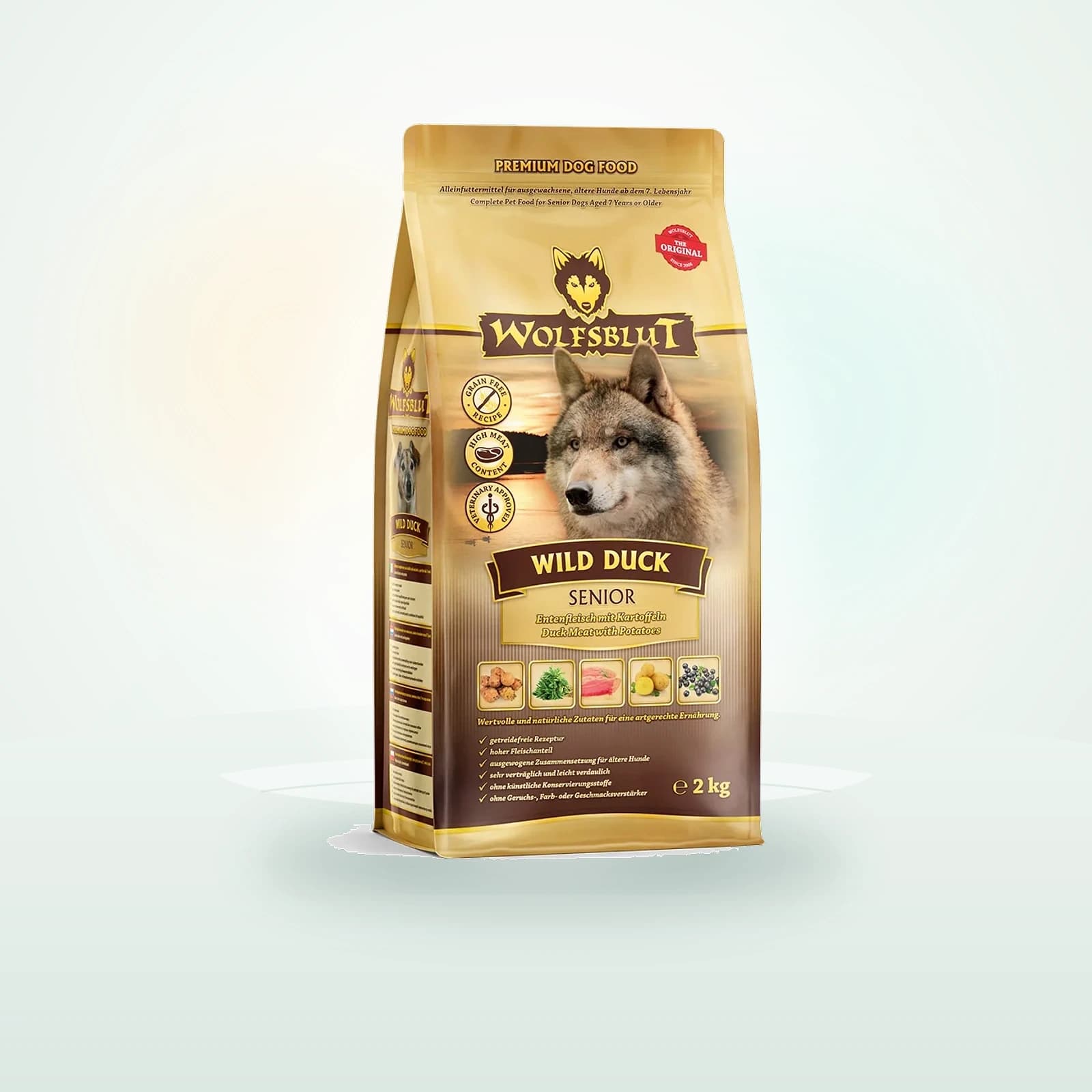 Wolfsblut Senior Wild Duck Trockenfutter