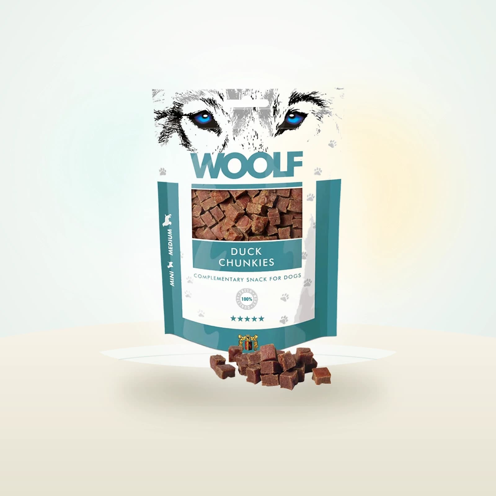 WOOLF Duck Chunkies Dog Treats