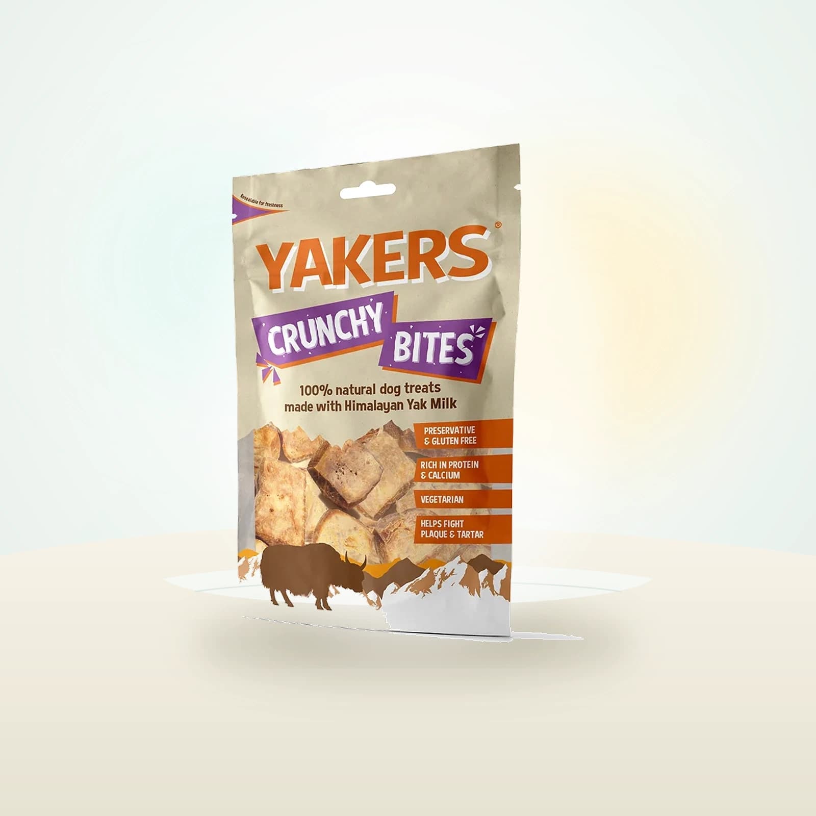 Yakers Himalayan Crunchy Bites Dog Treats