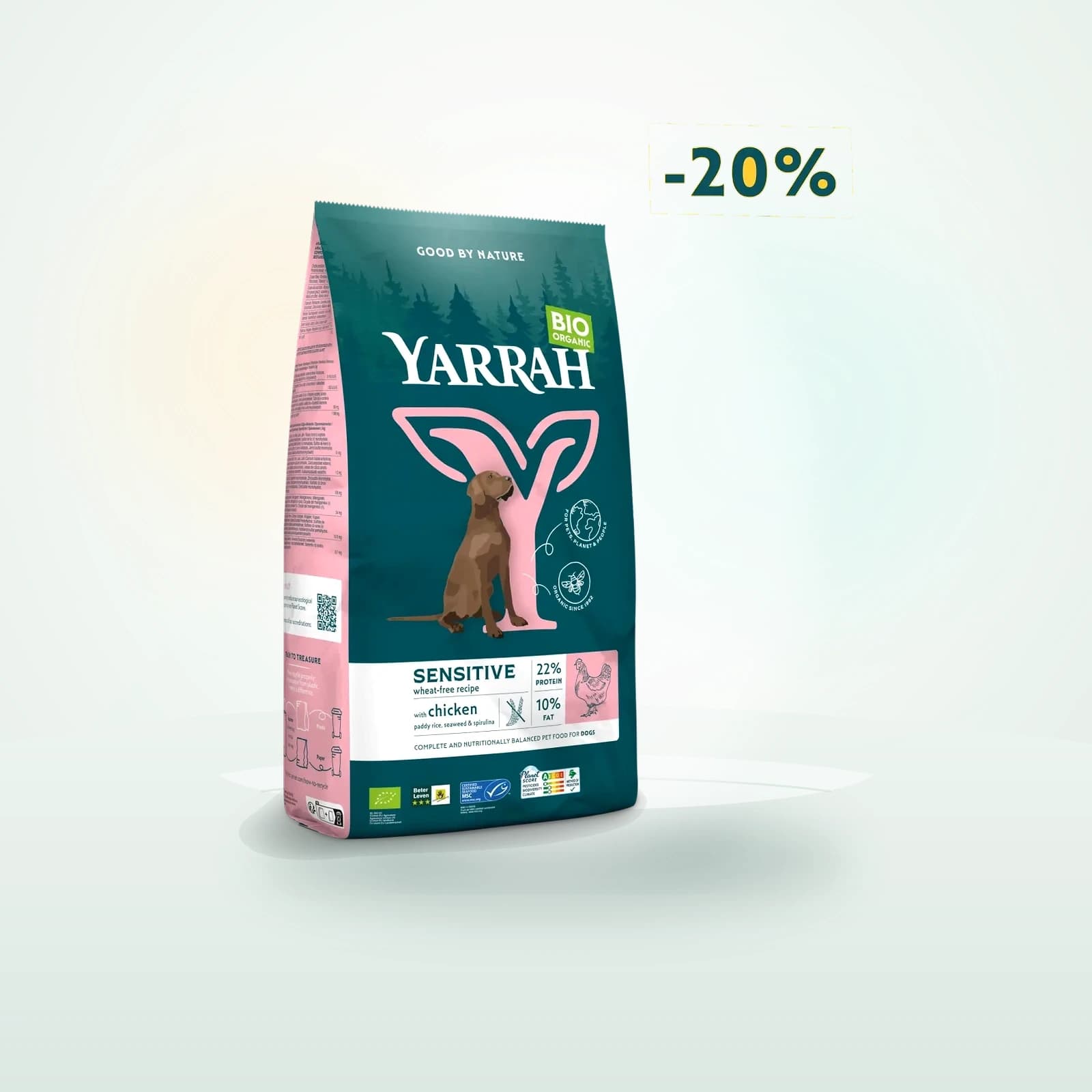 Yarrah Biologisch Sensitive Hondenvoer