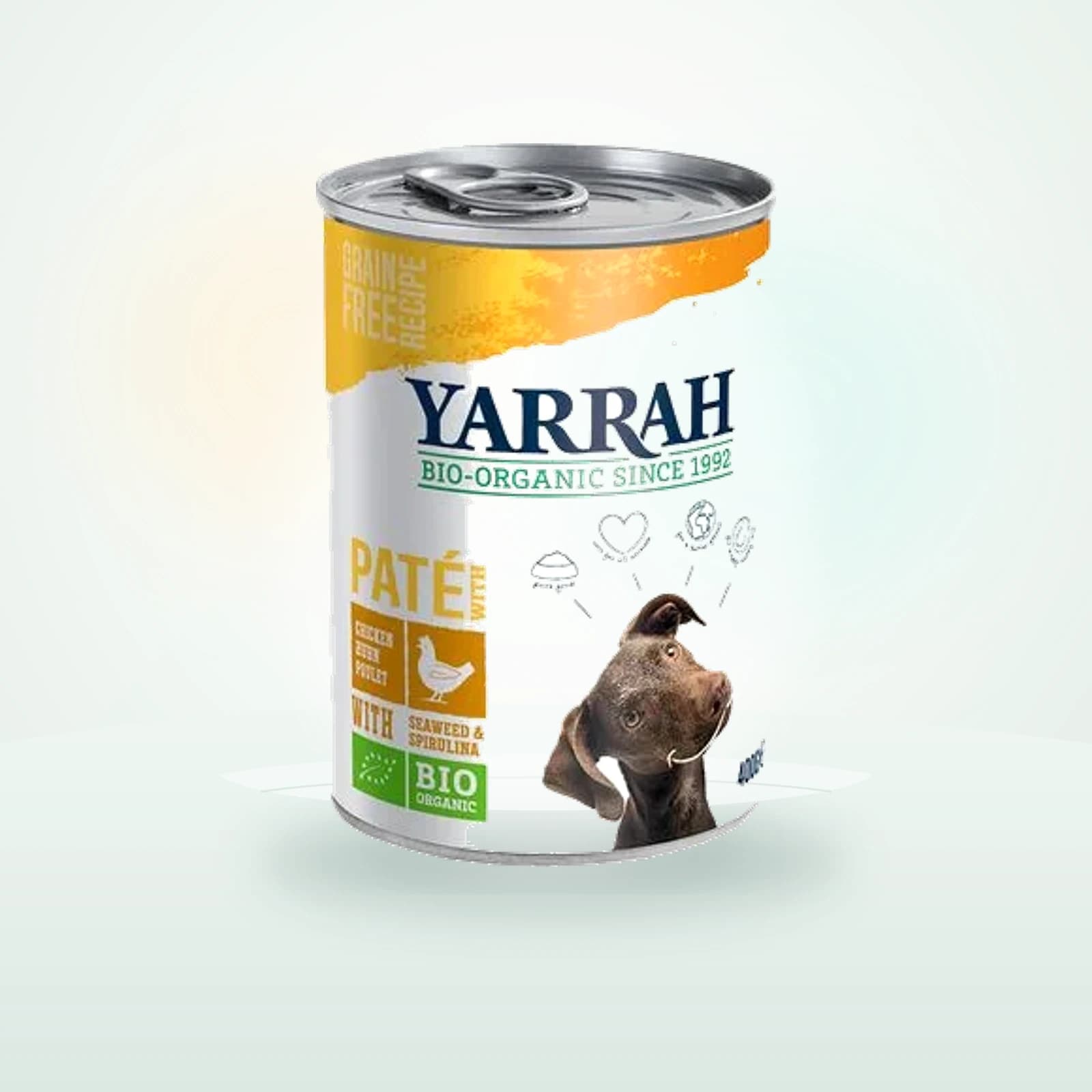 Yarrah Øko Pâté med øko Kylling