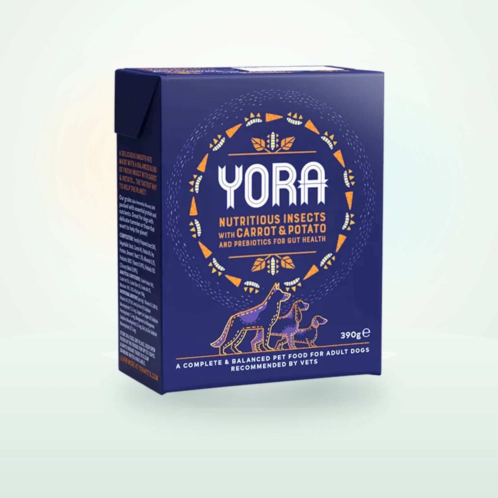 YORA Insect Protein Pâté with Carrot and Potato for Dogs
