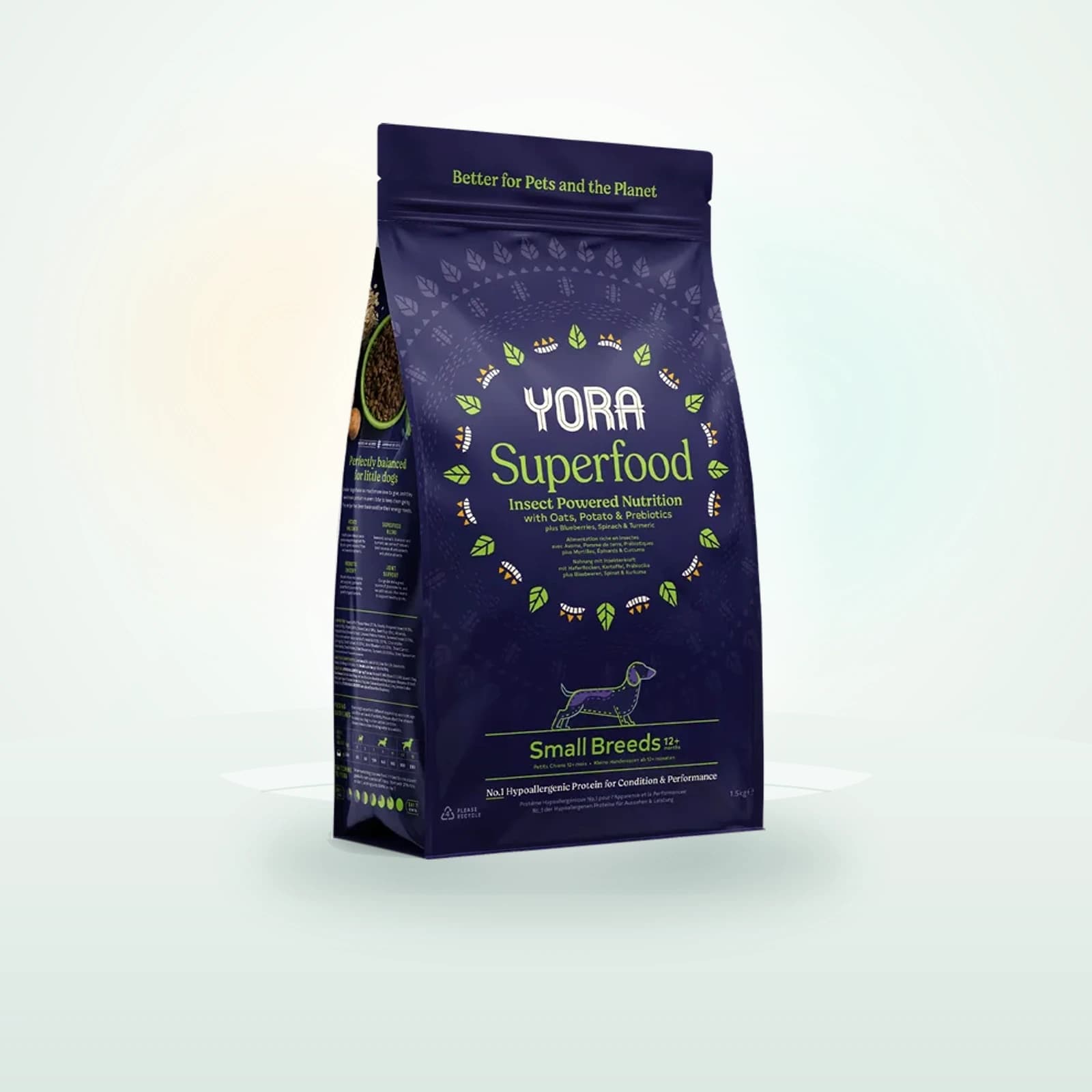 YORA Insect Protein Small Breed Dry Dog Food