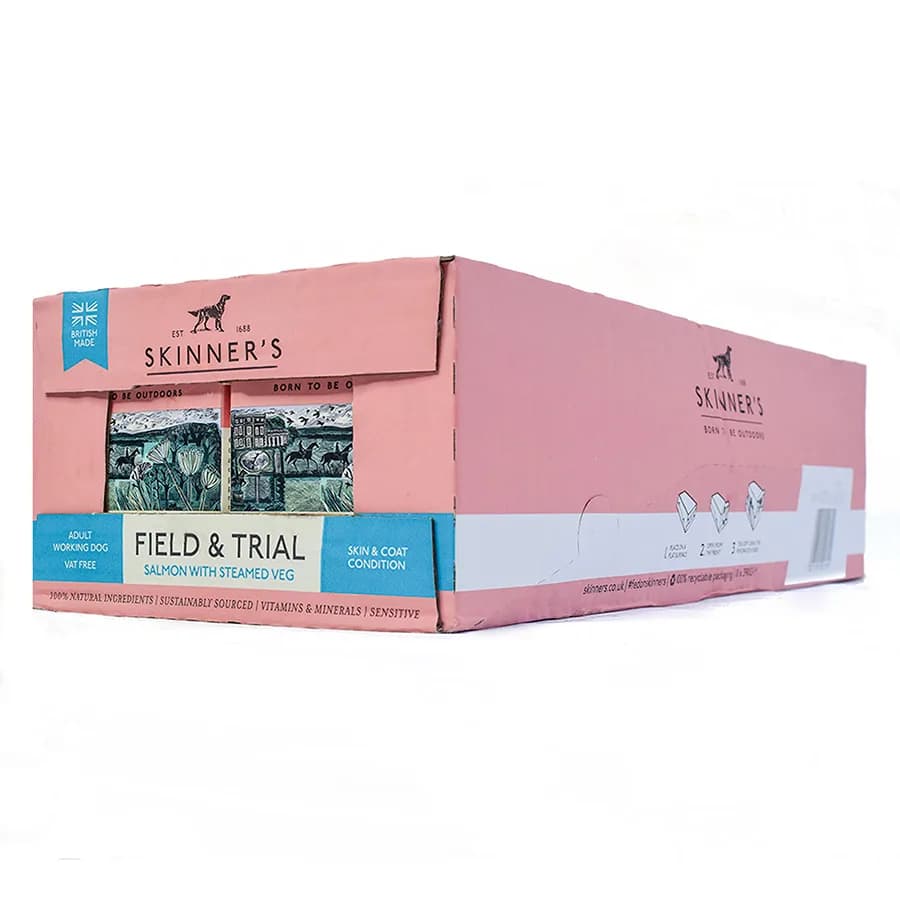 Skinner's Field & Wet Adult Working Dog Food Salmon