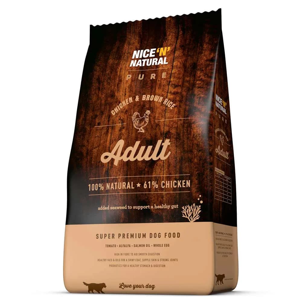 Nice N Natural Pure Chicken & Brown Rice Dry Adult Dog Food