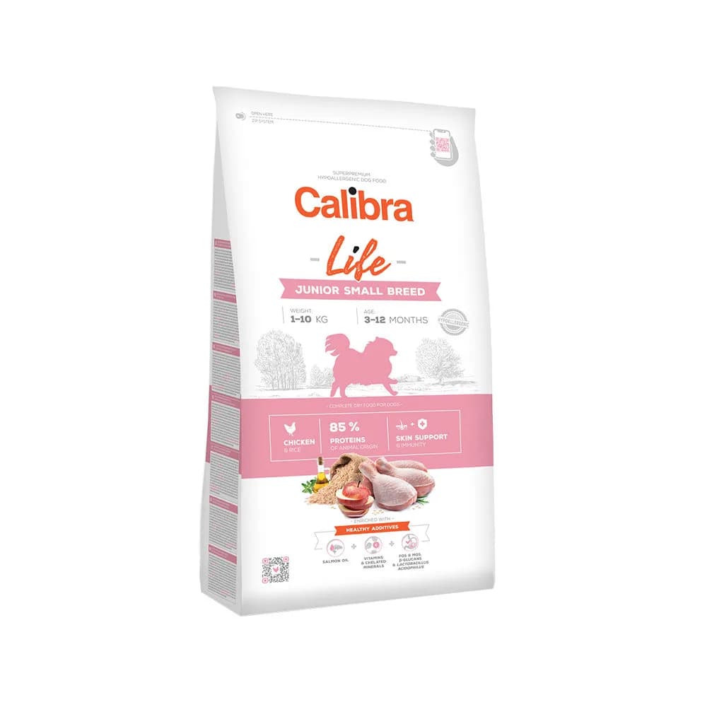 Calibra Dog Life Junior Small Breed - Kip