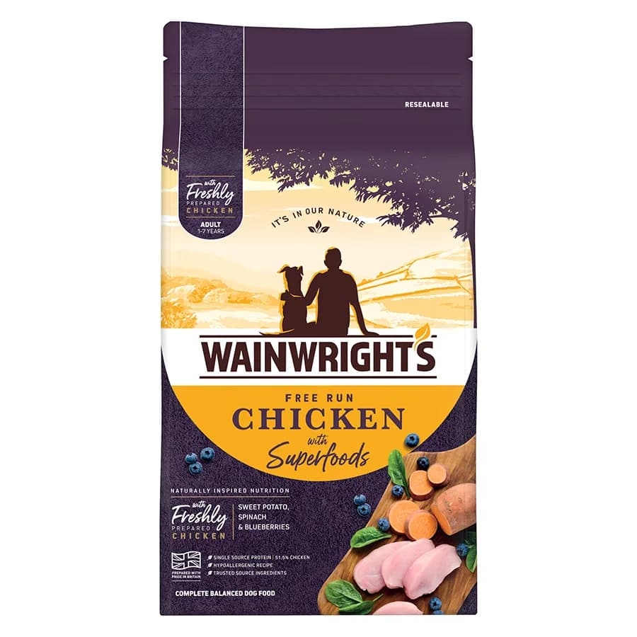 Wainwright's Adult Dry Dog Food Chicken With Superfoods