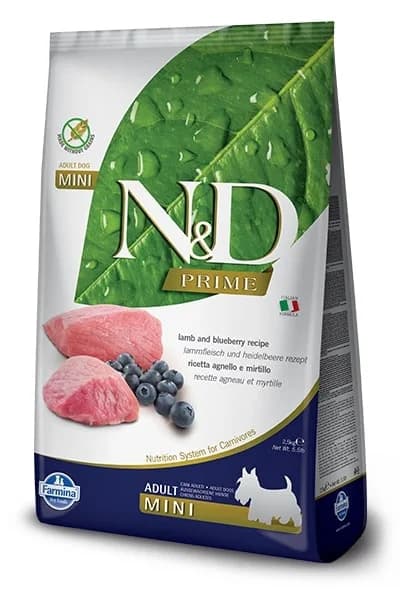 Natural&Delicious N&D Prime Dog Adult Mini Lamb/Blueberry