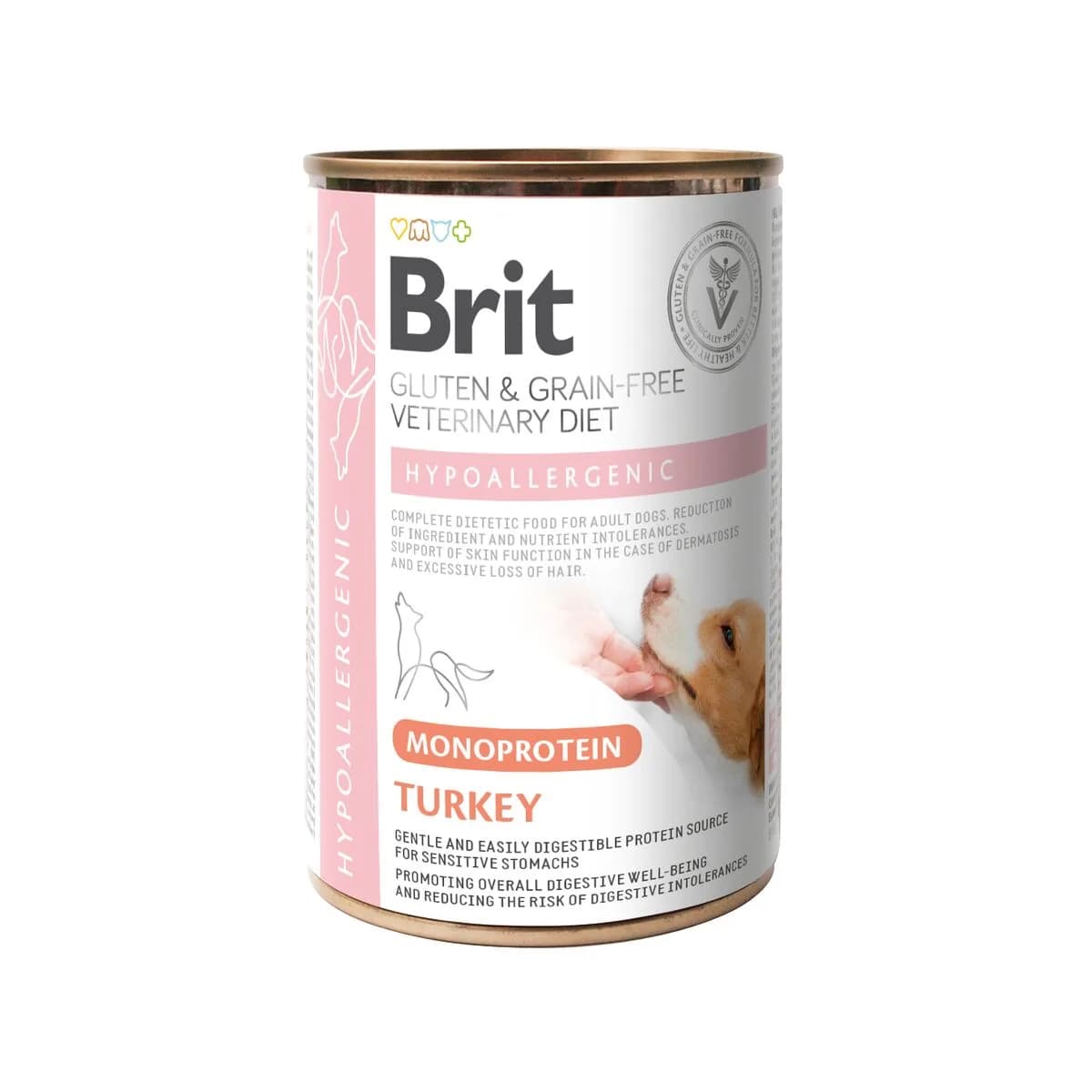 Brit Veterinary Diet Dog Hypoallergenic Monoprotein Turkey Veterinärfoder till Hund