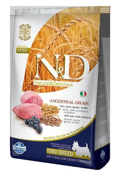 Natural&Delicious N&D Dog Adult Mini Lamb/Blueberry Low Grain
