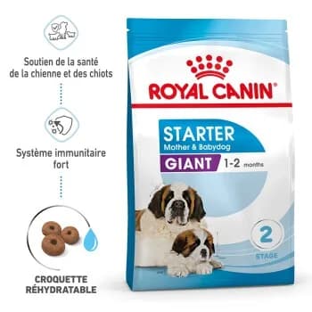 Royal Canin Giant Starter Croquettes Chien
